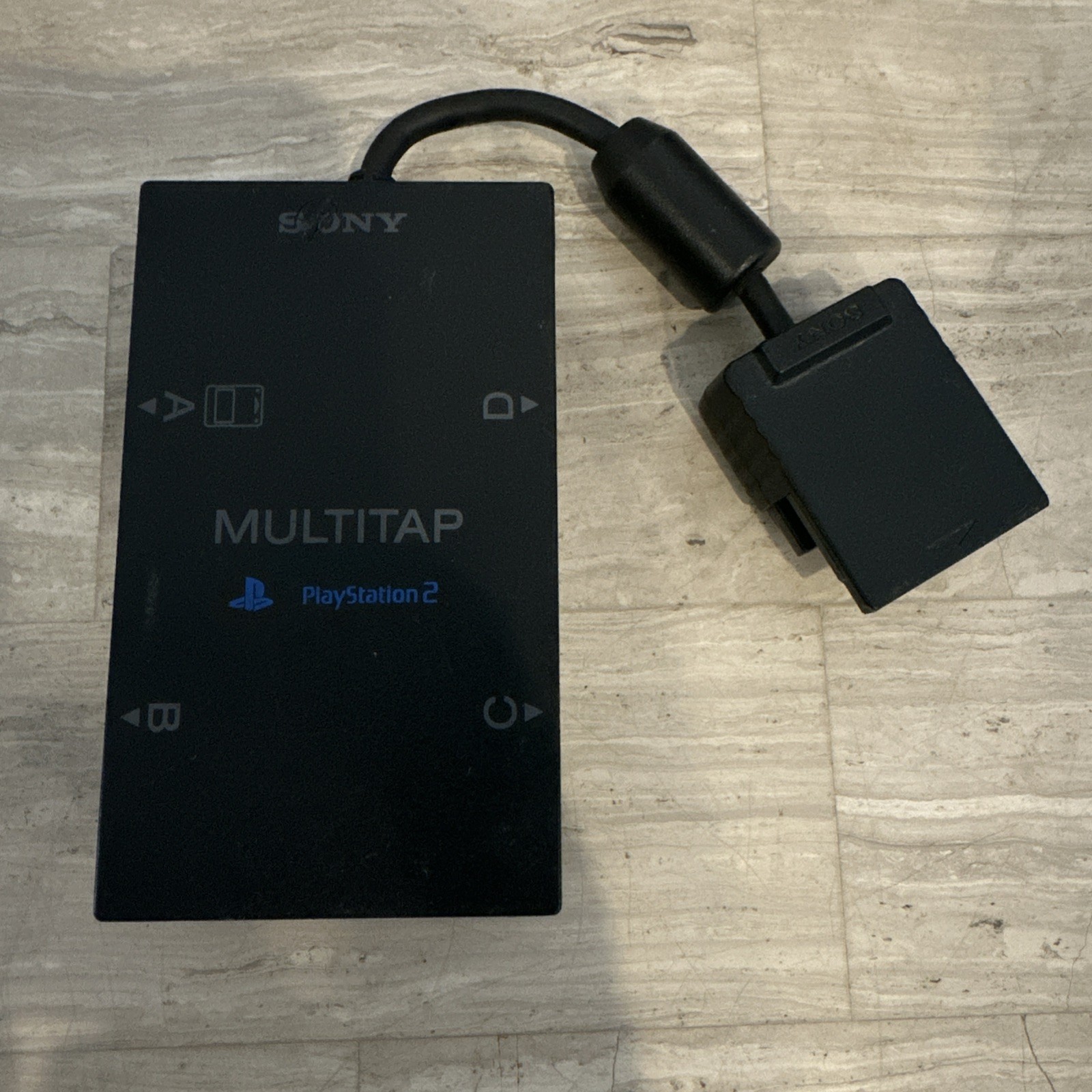 Official Multitap Adapter Model SCPH-10090 – Fat PlayStation 2 PS2 – Authentic