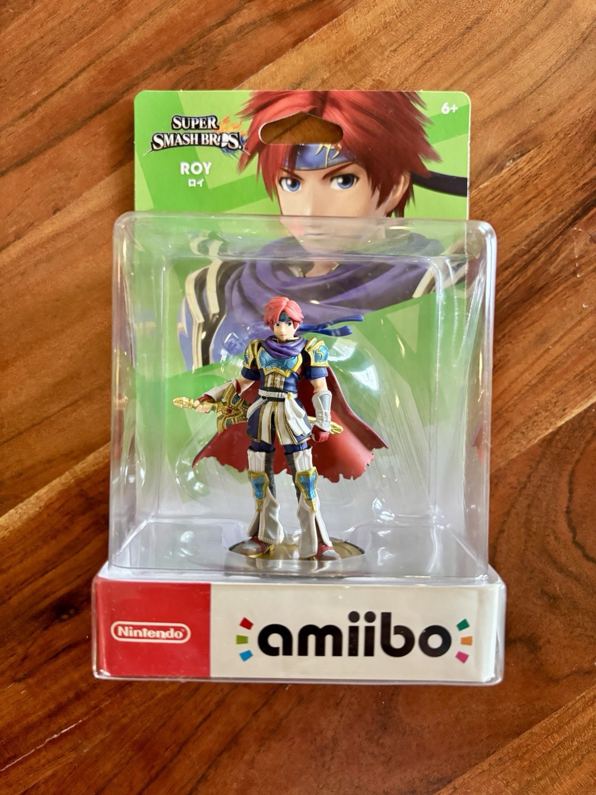 Nintendo amiibo Roy Amiibo Figure | Super Smash Bros. | NEW SEALED