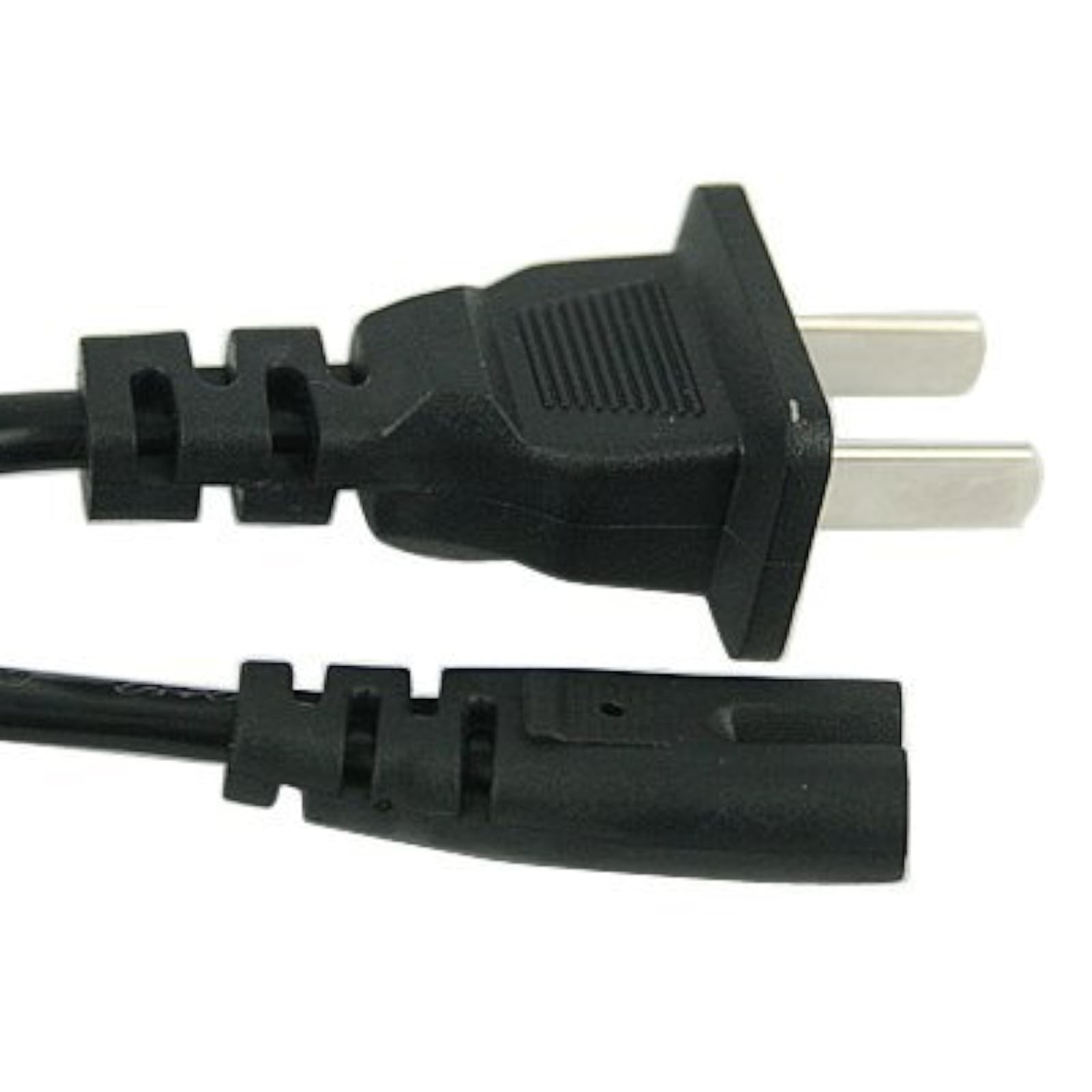 2 Prong To Standard Outlet Cord Power PlayStation PS1 PS2 PS3 PS4 Mint 5Z