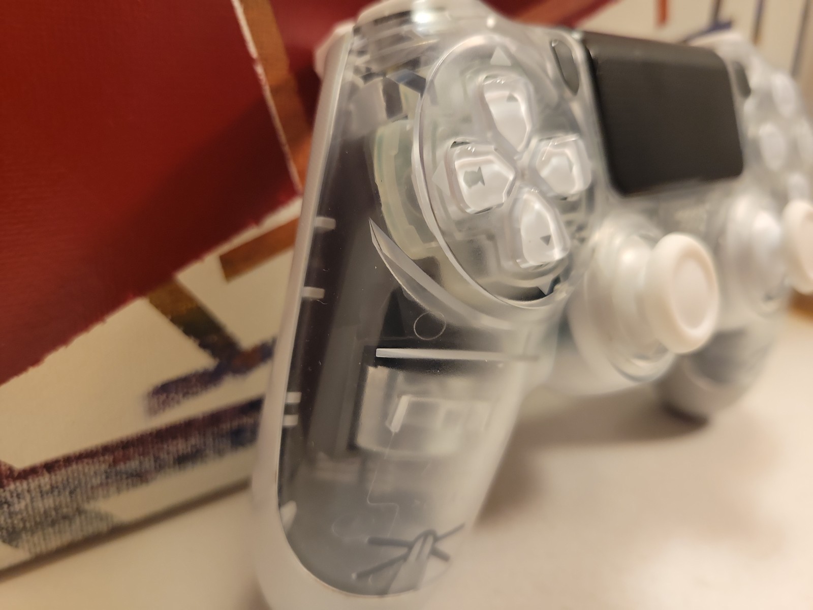 Mouse Click Sony DualShock 4 Controller PlayStation 4 PS4 – Custom Crystal