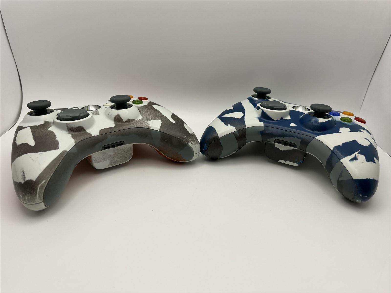 Genuine Microsoft Xbox 360 Wireless 3x Controllers Custom Designed – Refurbished