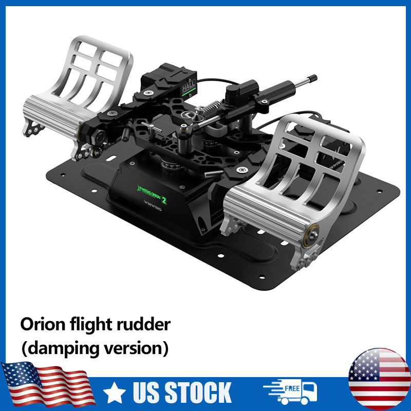 WINWING R1 Damper Edition Orion Metal Flight Simulator Rudder Pedal UK Stock