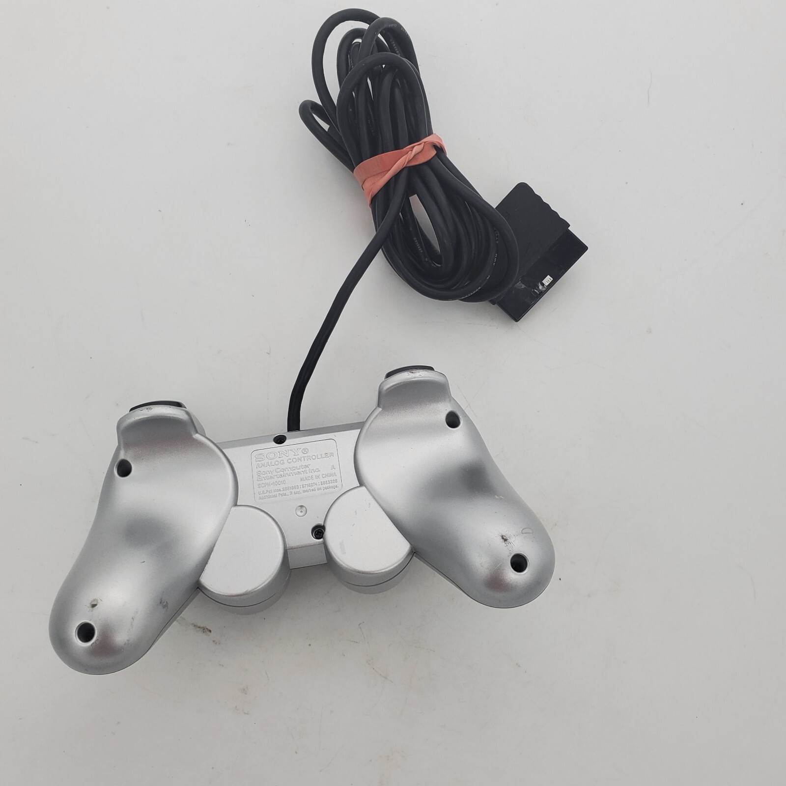 Sony PlayStation 2 PS2 DualShock 2 Controller Silver Genuine OEM