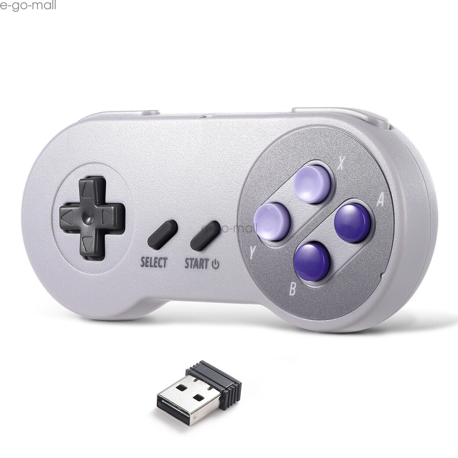 Wireless Super Nintendo SNES System Gamepad Replacement Controller/USB For PC
