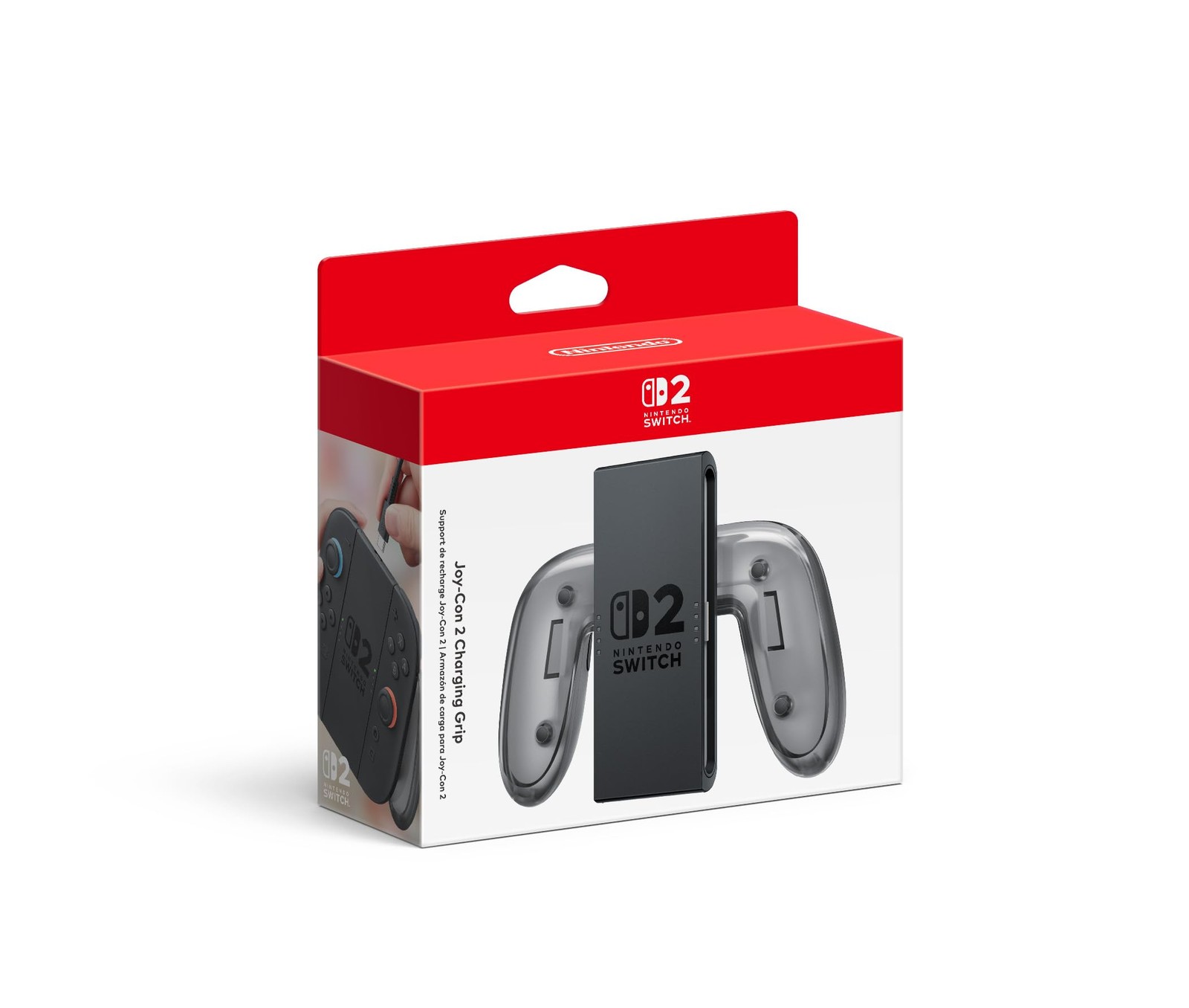 Nintendo BEEAESSKA Joy-Con 2 Charging Grip USB Black for Nintendo Switch 2