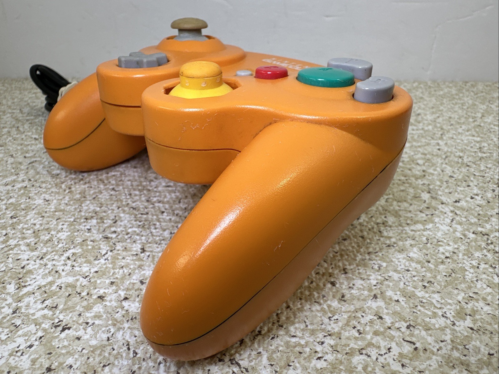 OEM Nintendo GameCube Controller DOL-003 Spice Orange Tested & Works