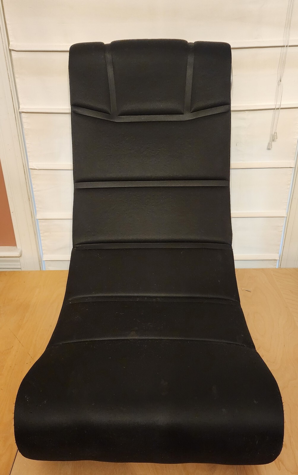 Ace Bayou LA70126 X ROCKER Folding Gaming Chair w/ Wired Audio Built-in Speakers
