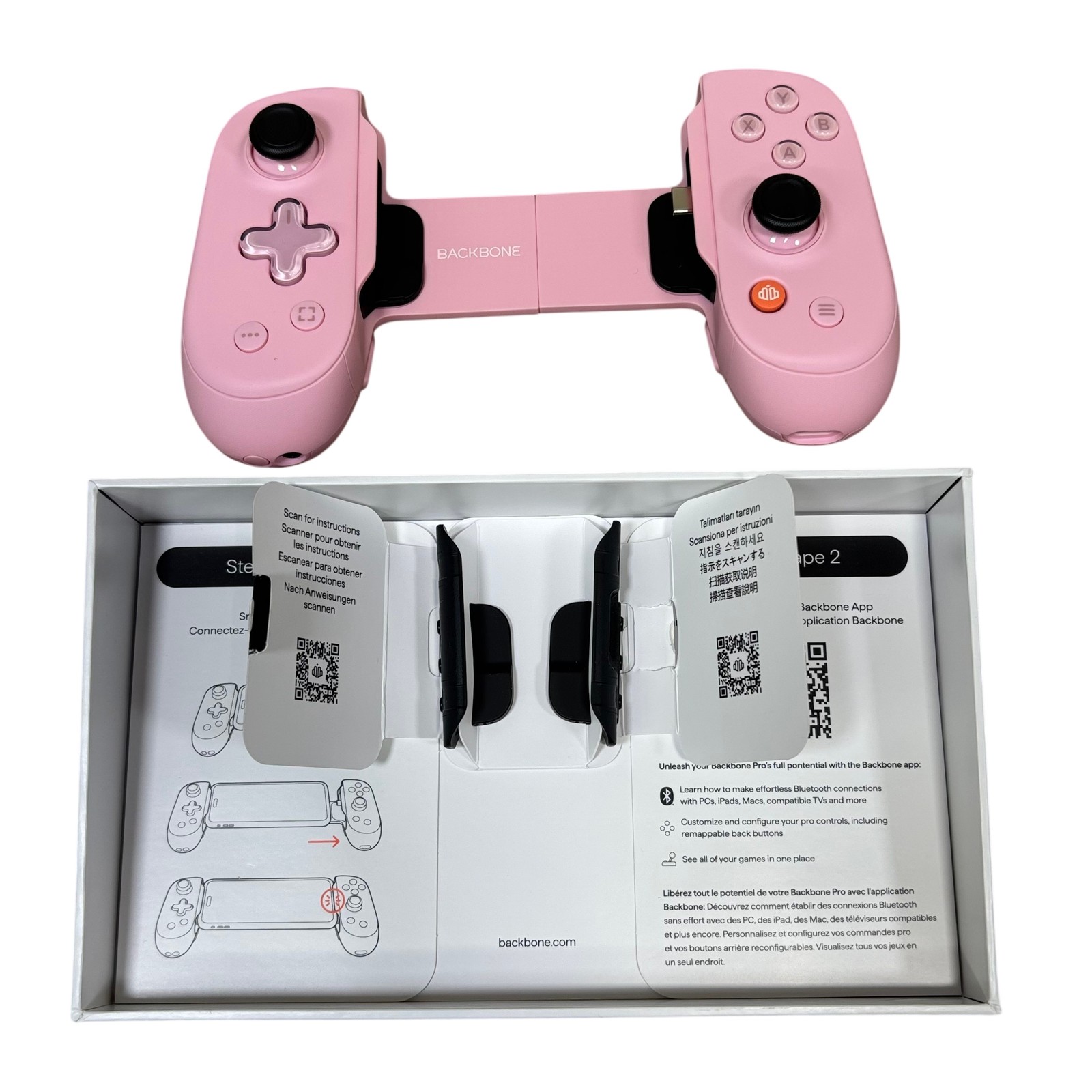 Backbone Pro Bluetooth USB-C Mobile Device Gaming Controller