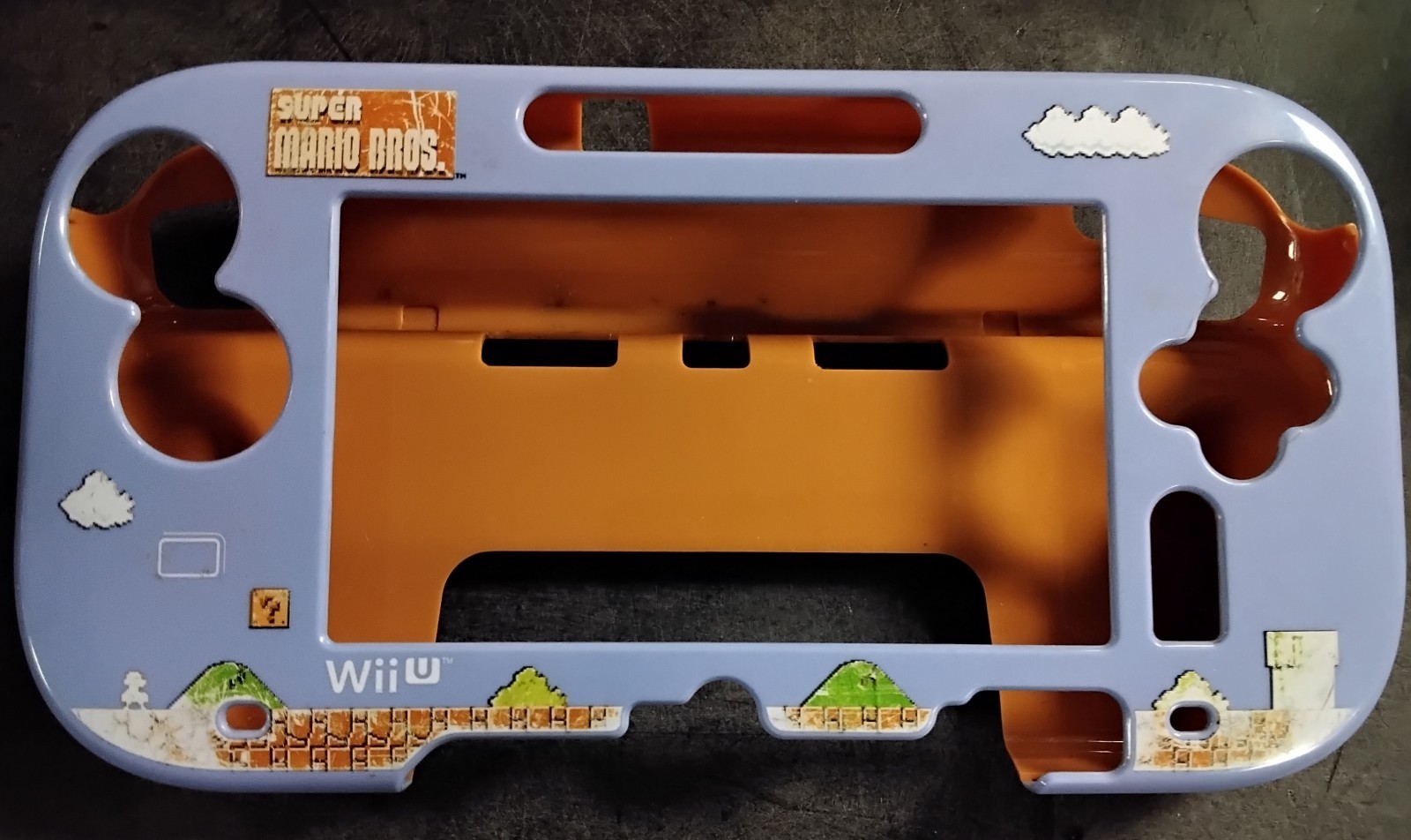 Super Mario Bros Classic 8bit Gamepad Cover Case Nintendo Wii U HORI