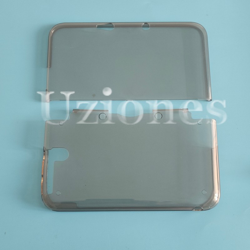 Clear Black Protective Case Soft Cover For Old Nintendo 3DS LL / XL TPU Silicone