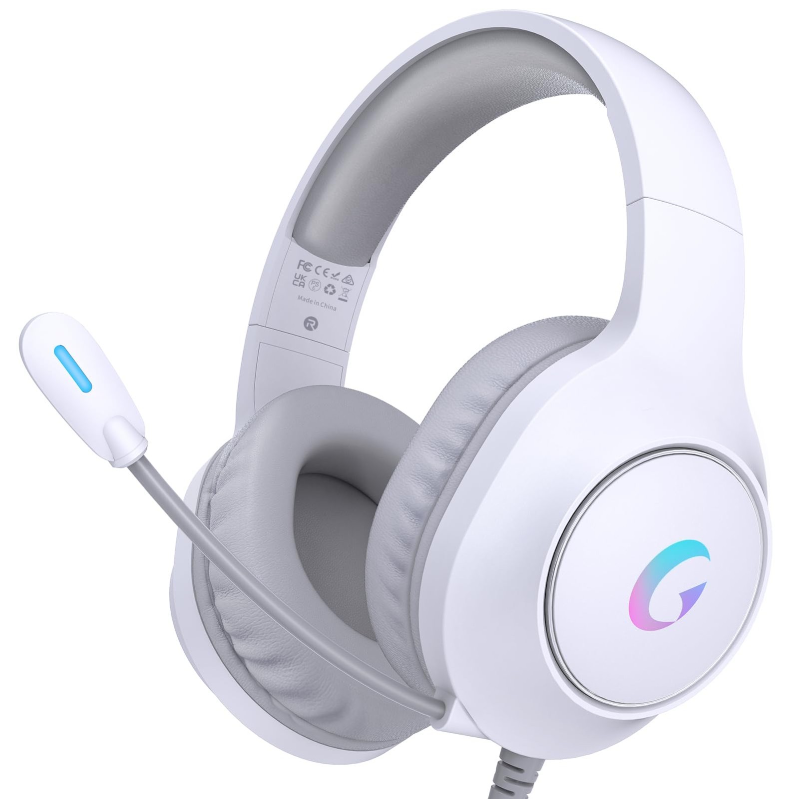 syndesmos CM7002 Gaming Headset for PS5, PS4, PC, Mac, Switch, Xbox Series, Surr