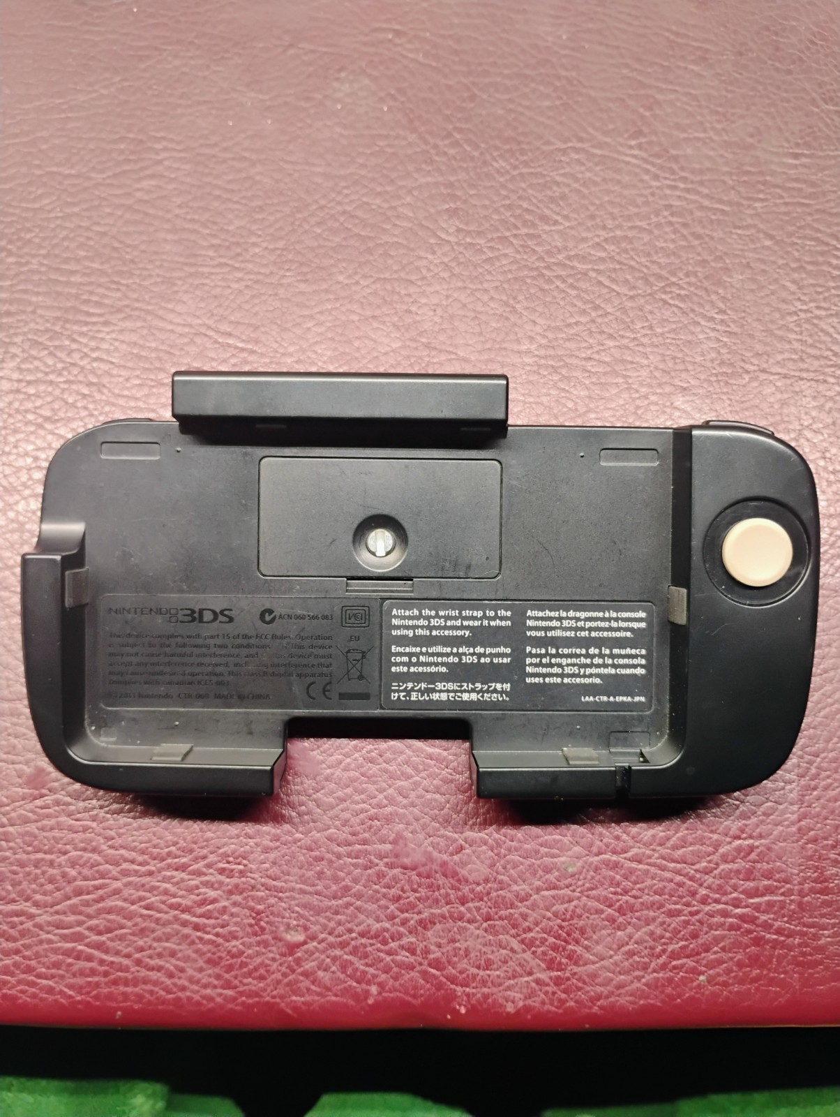 Nintendo 3DS Circle Pad Pro Slider Extension C Stick Accessory for Original