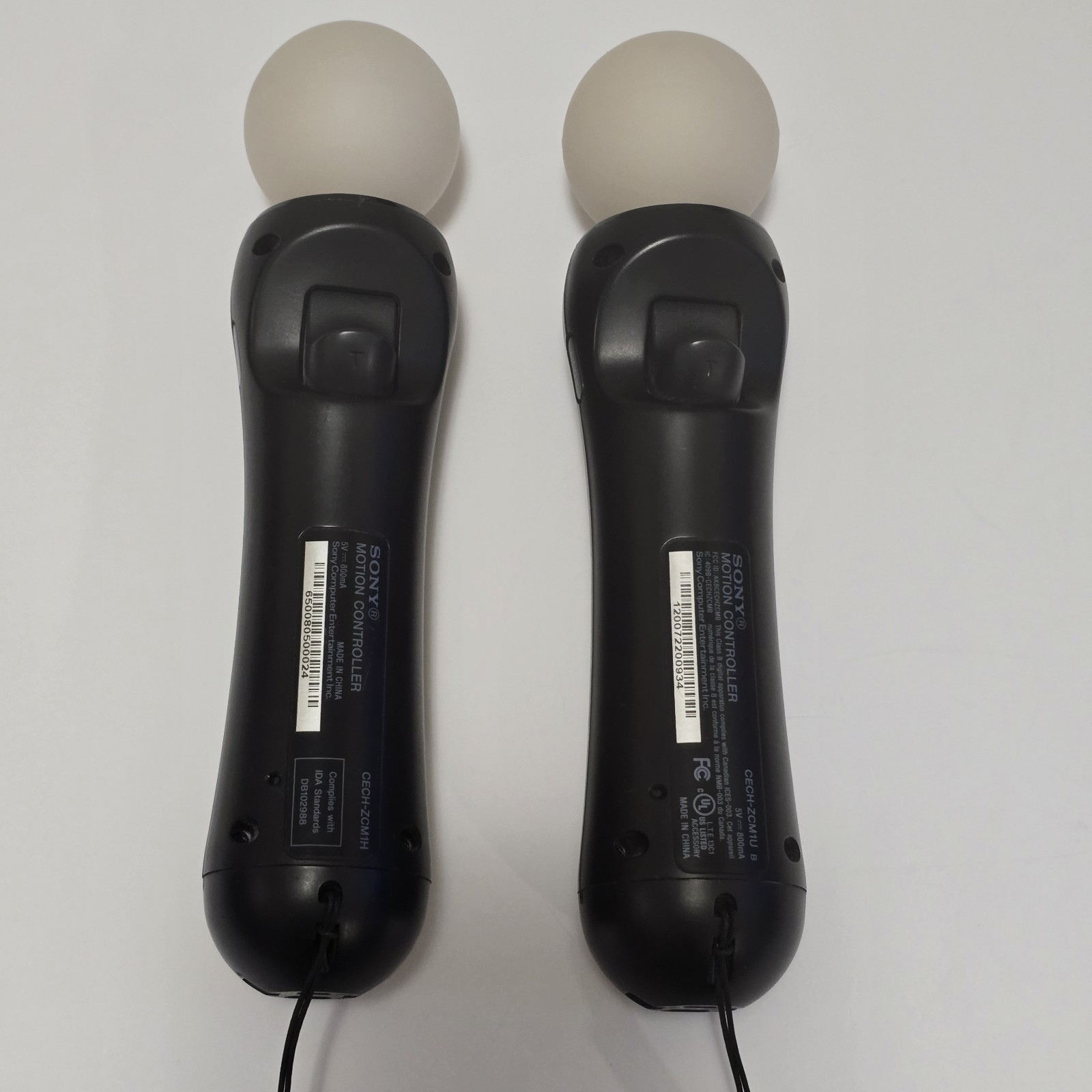 OEM Sony Playstation Move Motion Controller 2 Pack PS3 PS4 PSVR (Tested Working)