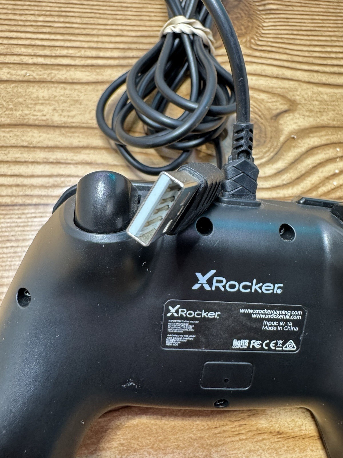 X Rocker Nintendo Switch Controller Wired – Neo Storm – USB 3 meter Cable