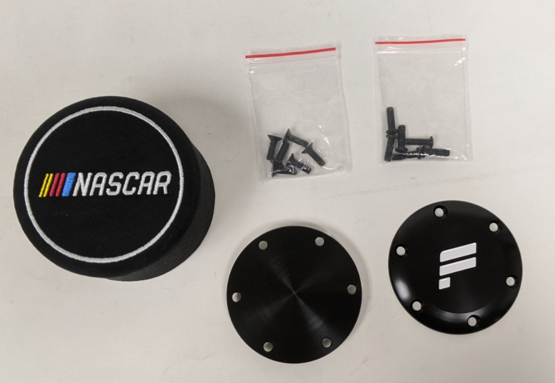Fanatec Podium Wheel Rim NASCAR Universal Hub UH_RNASCAR Steering Wheel -Used
