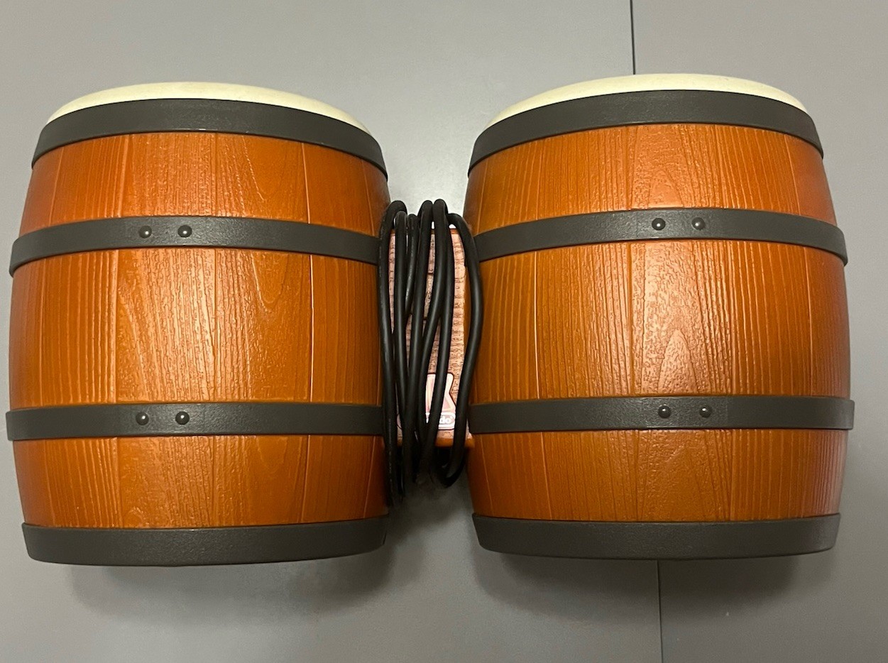 Donkey Kong DK Bongos Drum Konga Controller Nintendo Gamecube *Not Tested*