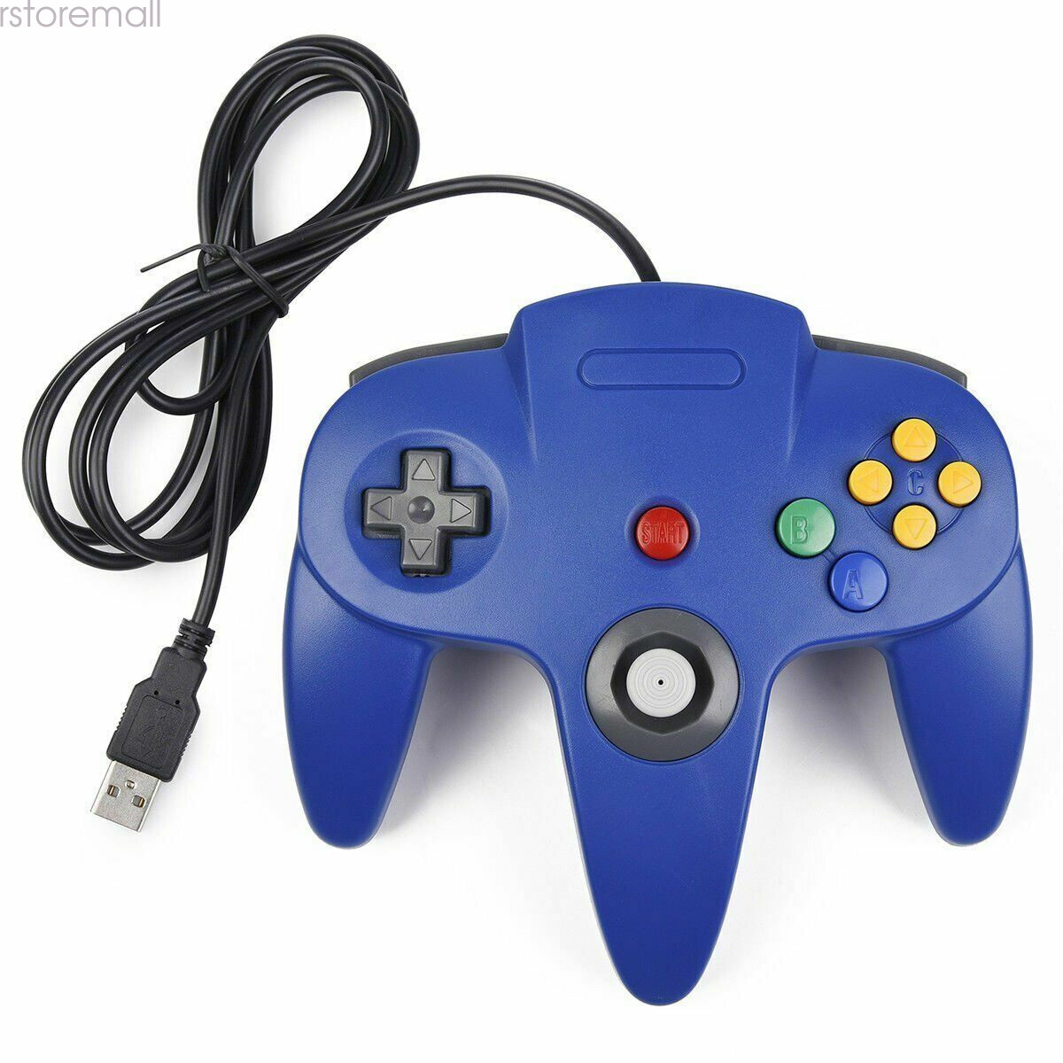 N64 Gamepad USB Controller Joystick for Nintendo 64 PC Mac Computer Games New