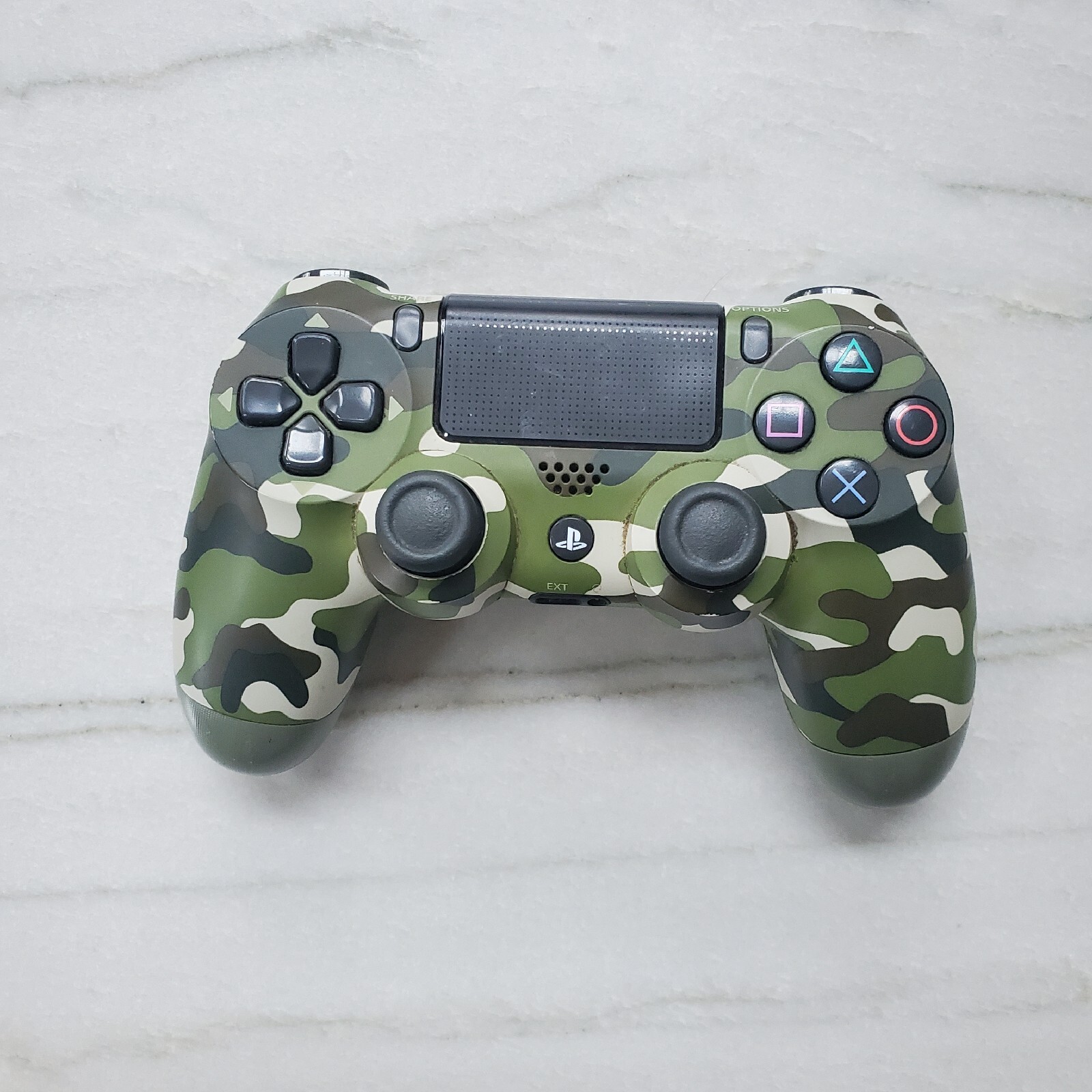Sony OEM DualShock PS4 Playstation 4 Green Camo Controller CUH-ZCT2U
