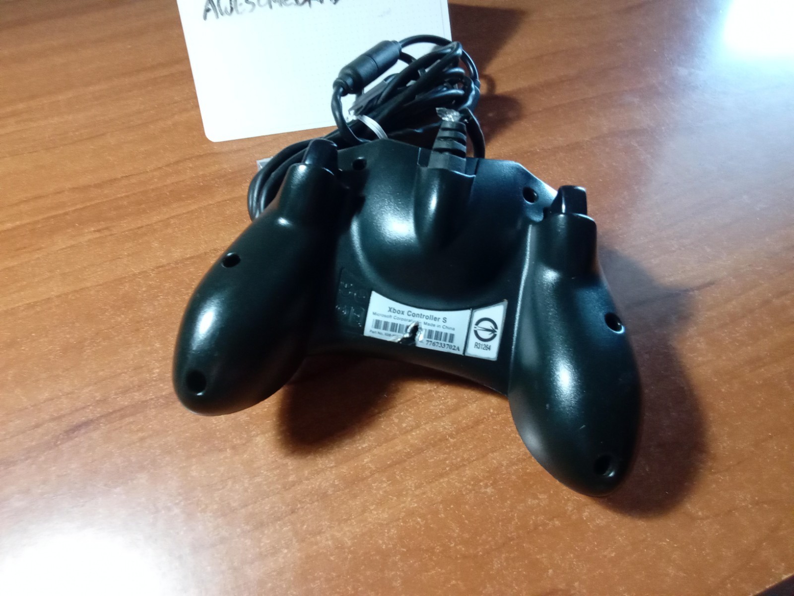 OEM Microsoft Original Xbox S-Controller – Black W/ Breakaway Cable *TESTED*