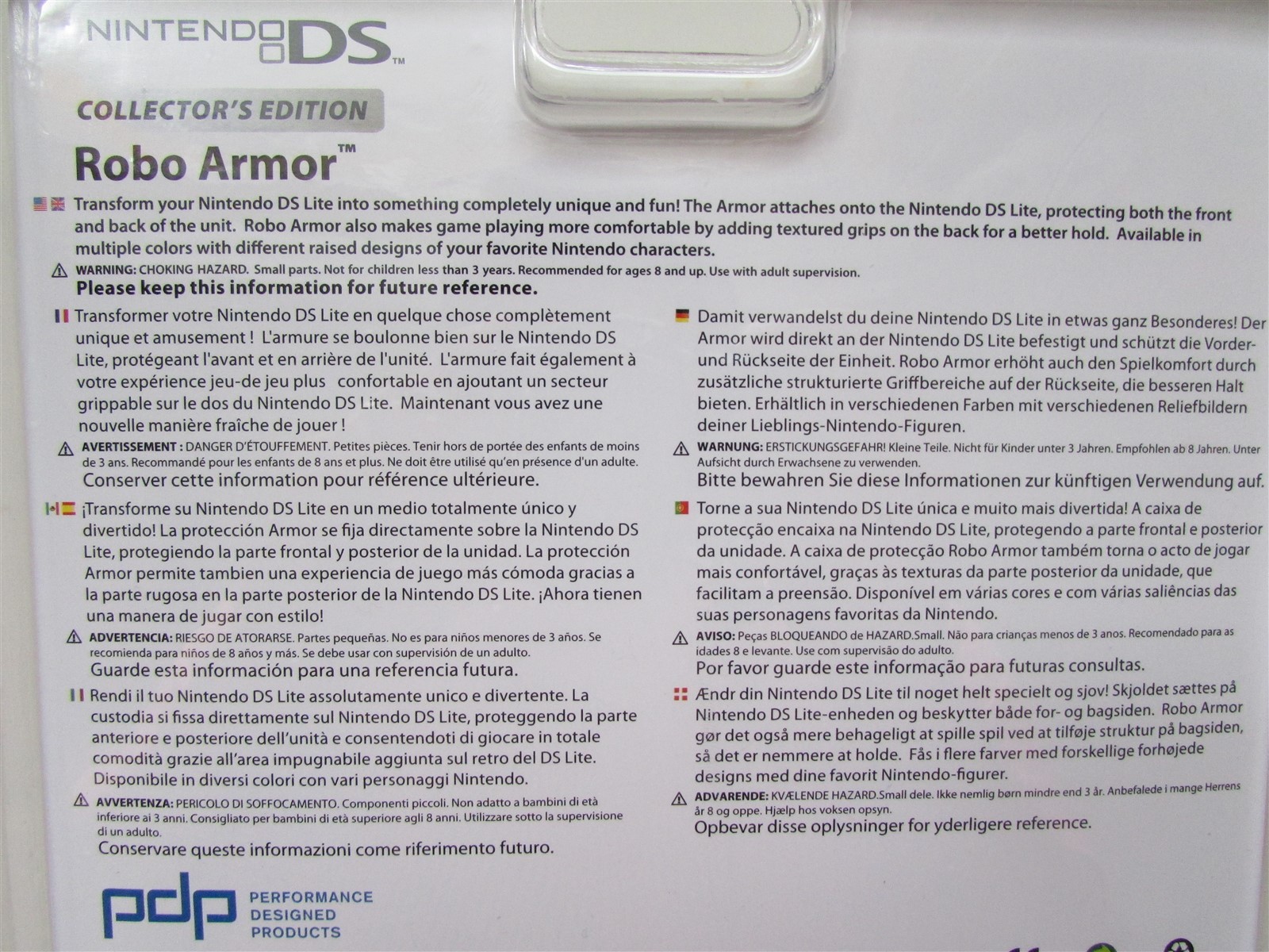 Lot of 100 Mario & Luigi Nintendo DS Lite Robo Armor Protective Hard Case Shell