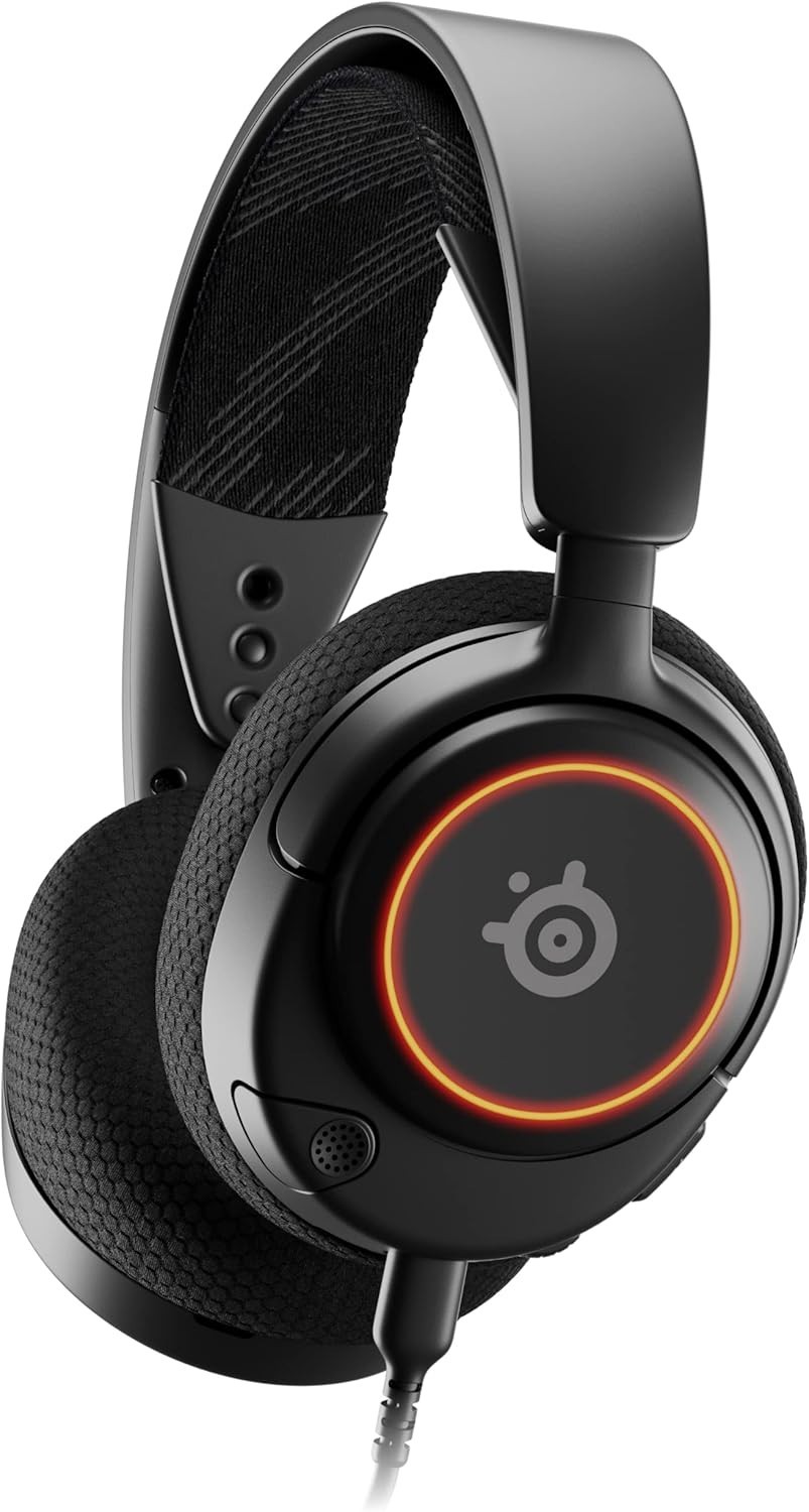 SteelSeries New Arctis Nova 3 Multi-Platform Gaming Headset – Black