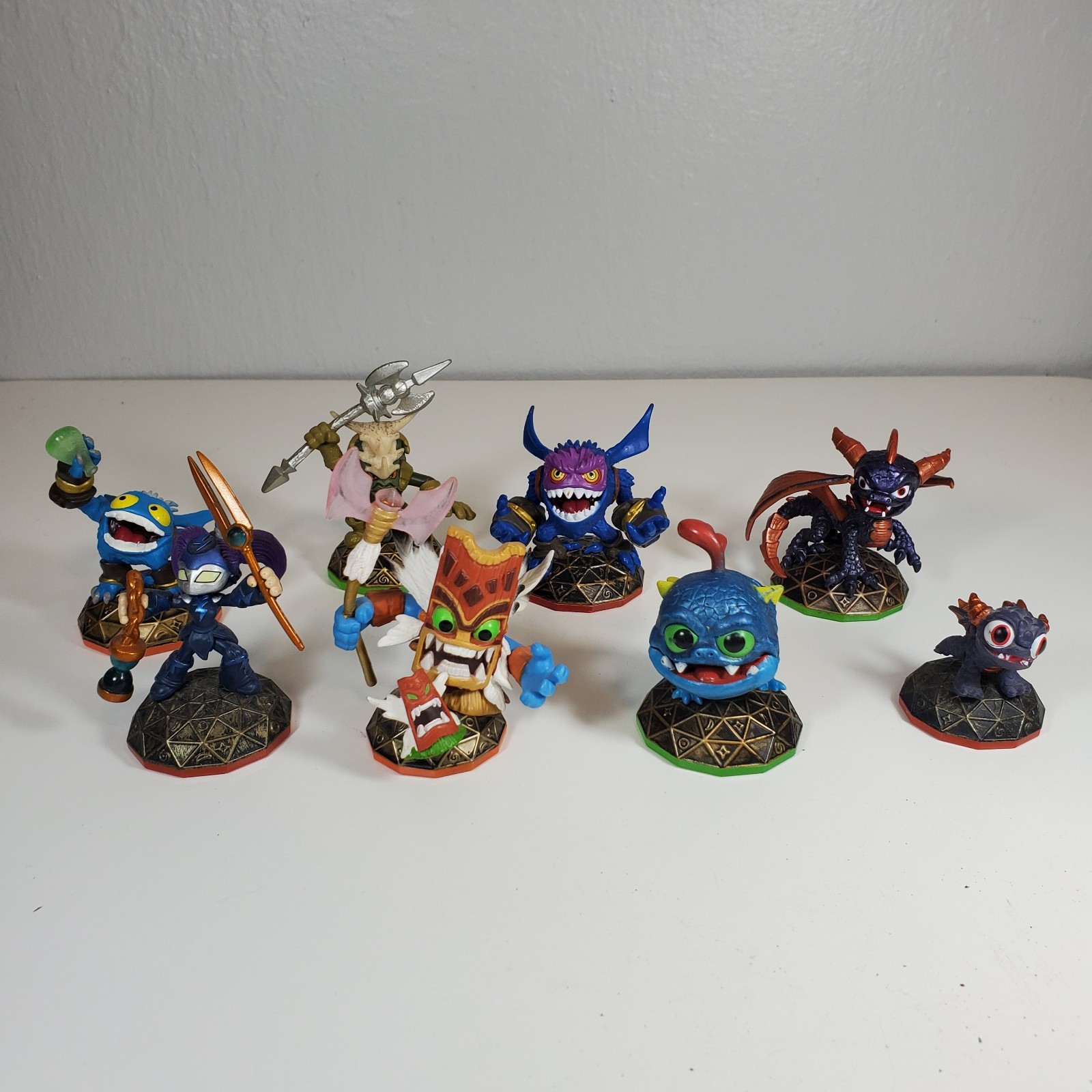 Skylanders Lot 8 Figures Magic Element Activision Spry Spyro Fizzy Frenzy More