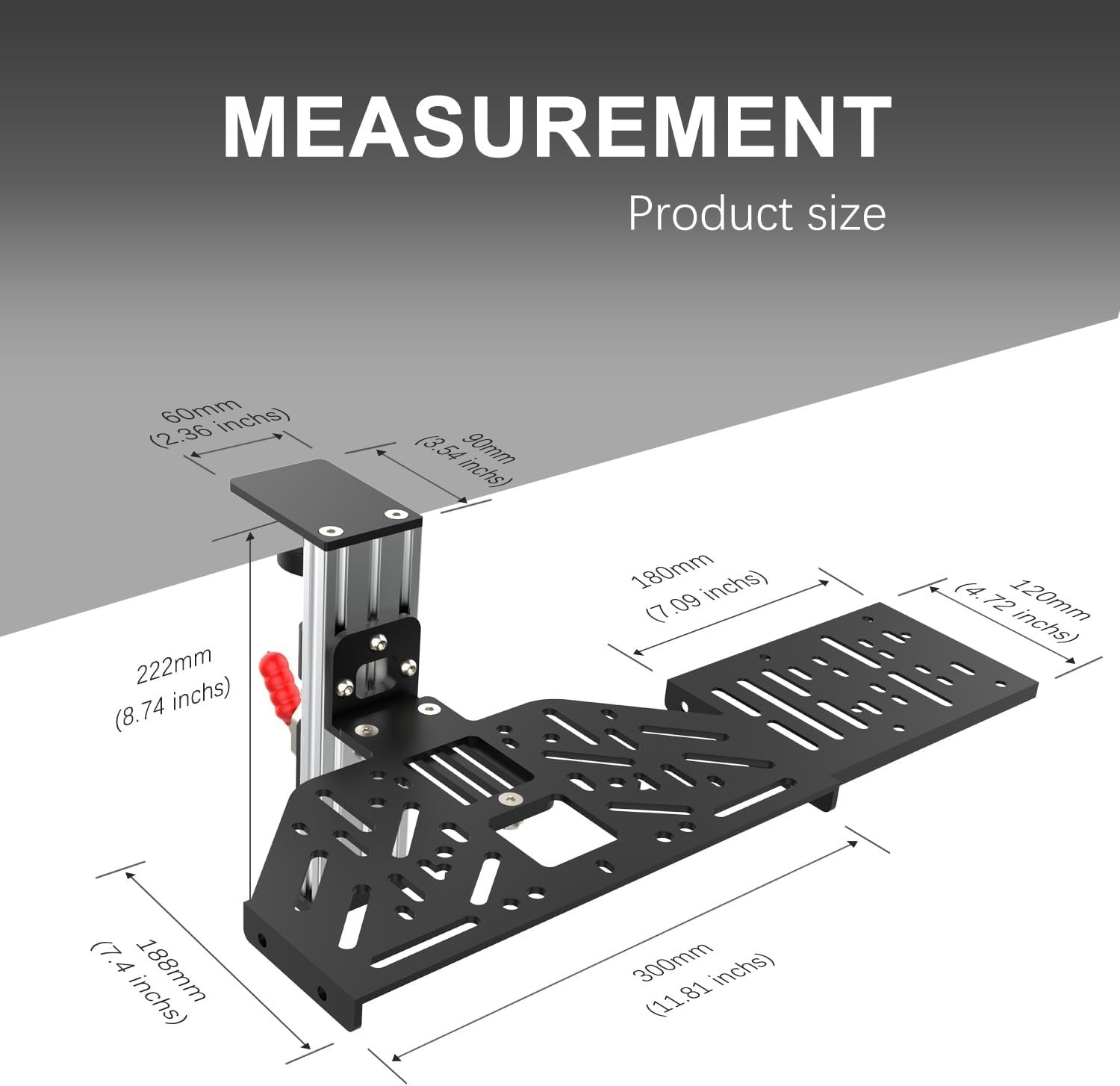 1 Set Desk Mount for Sim Racing Wheel Stand Simulator Cockpit Wheel Stand Rac…
