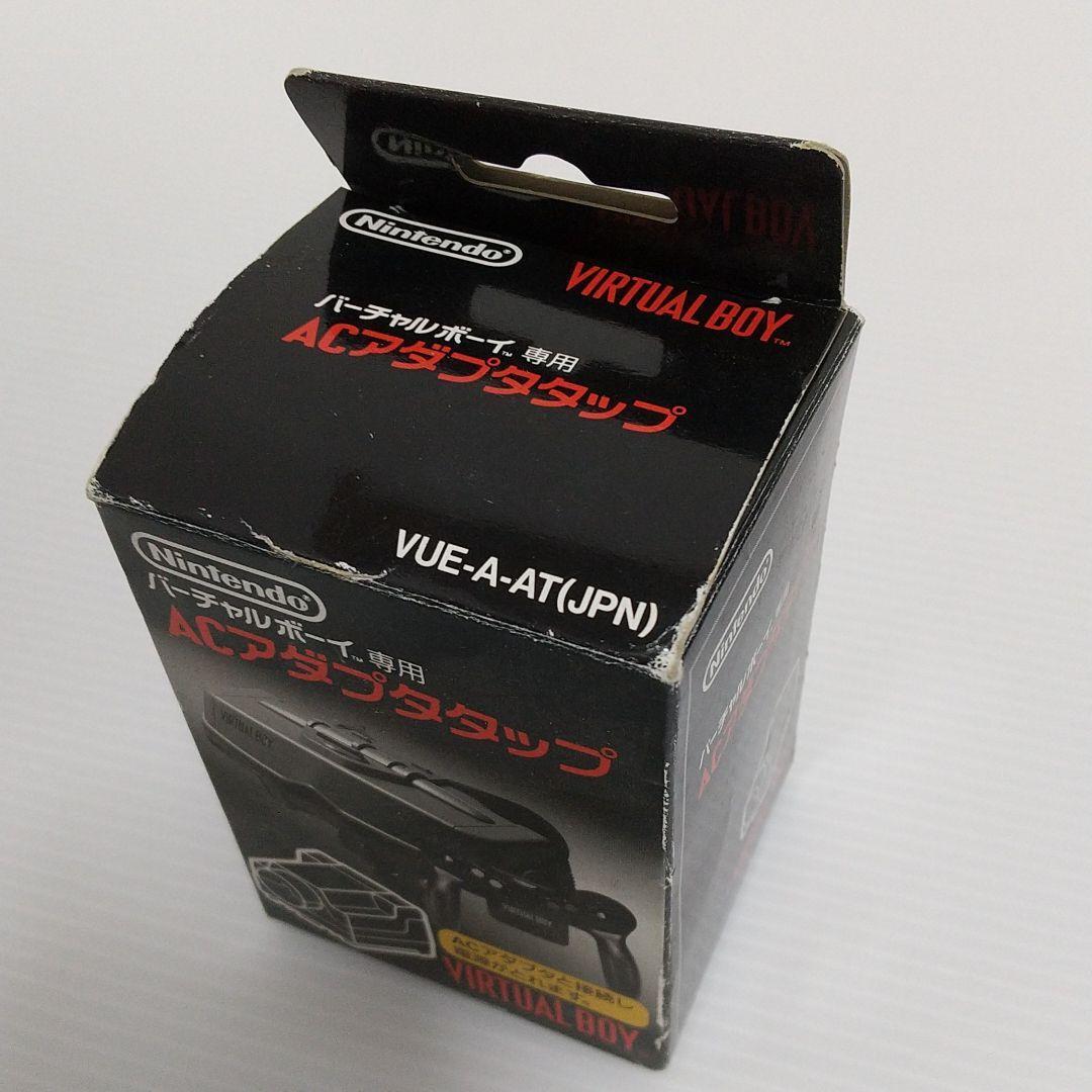 Used Nintendo Virtual Boy Game AC Adapter Tap VB W / box manual VUE-A-AT Tested