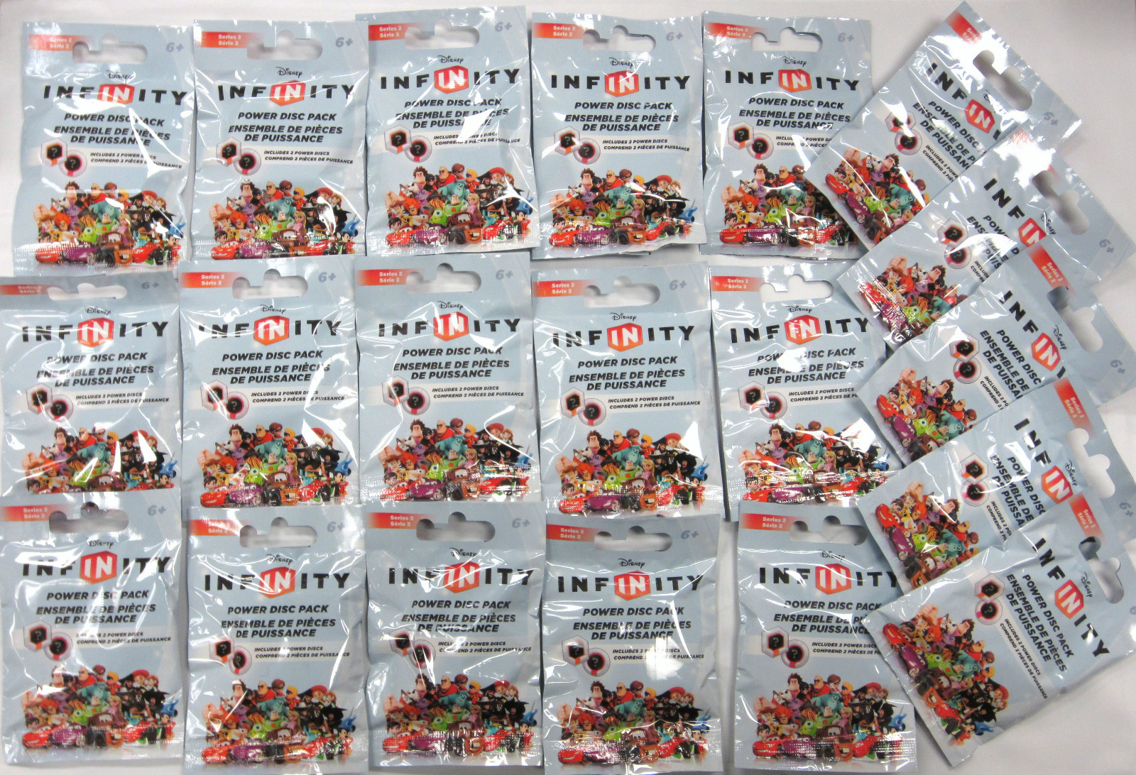 20 x Disney Infinity Series 2 Power Disc Packs * SEALED BRAND NEW *