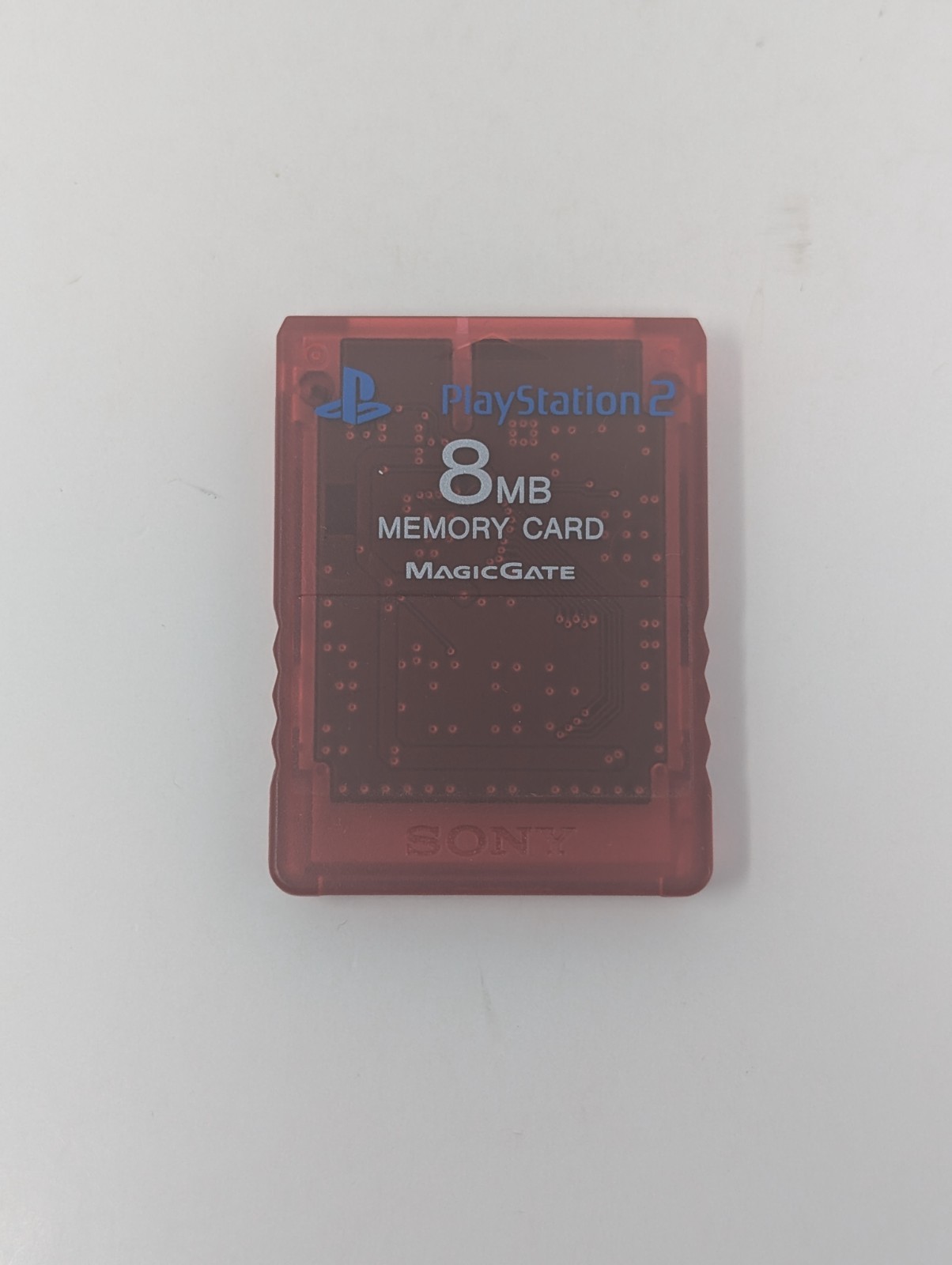 Sony PlayStation 2 8MB Memory Card – Red – SCPH-10020