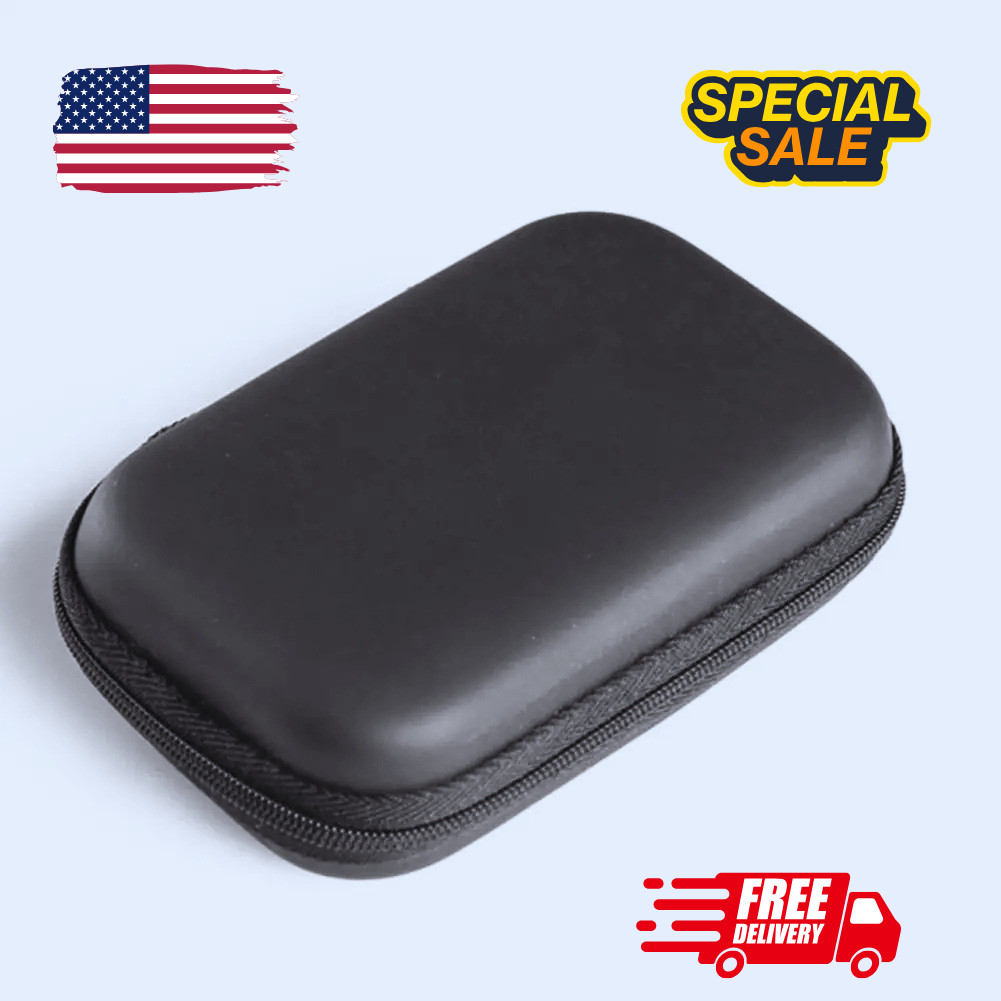Black EVA Protective Travel Carrying Case Pouch For Nintendo DS Lite NDSL 3DS