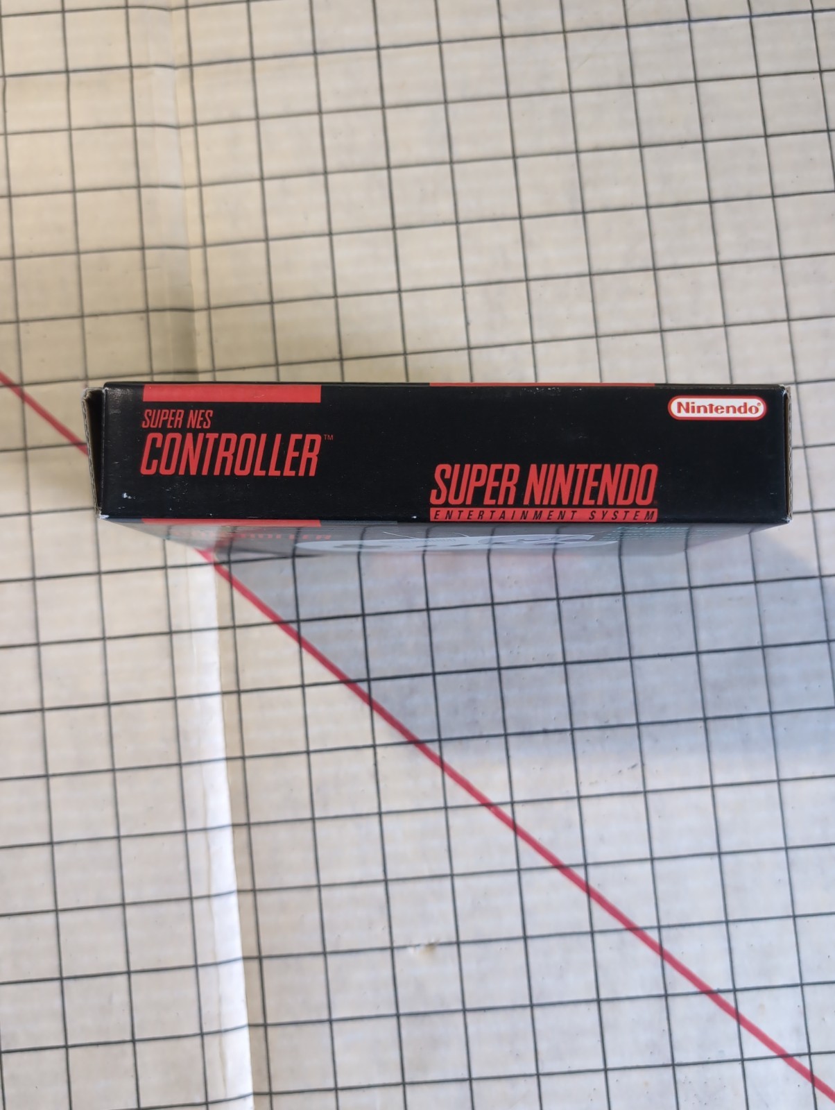 Super Nintendo SNES Controller OEM SNS-005 Box/Manual/Inserts Original 1991