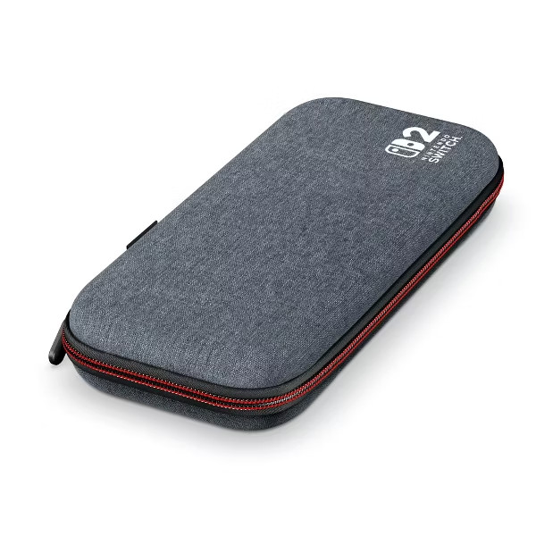 Slim Case for Nintendo Switch 2 – Dark Heather Gray: PowerA USB Console Cover