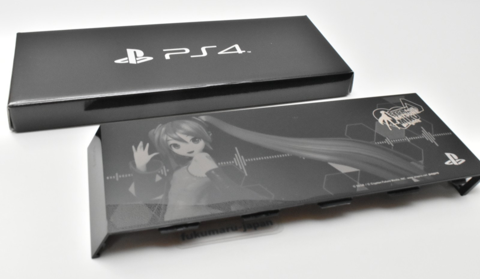 Hatsune Miku PS4 HDD BAY Cover SEGA feat. HATSUNE MIKU Project FT ver. Black