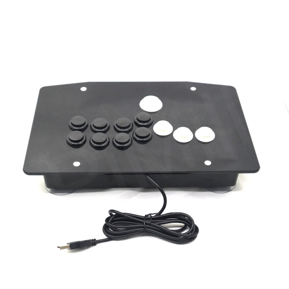 RAC-J500B All Buttons Arcade Fight Stick Game Controller Hitbox Joystick For PC