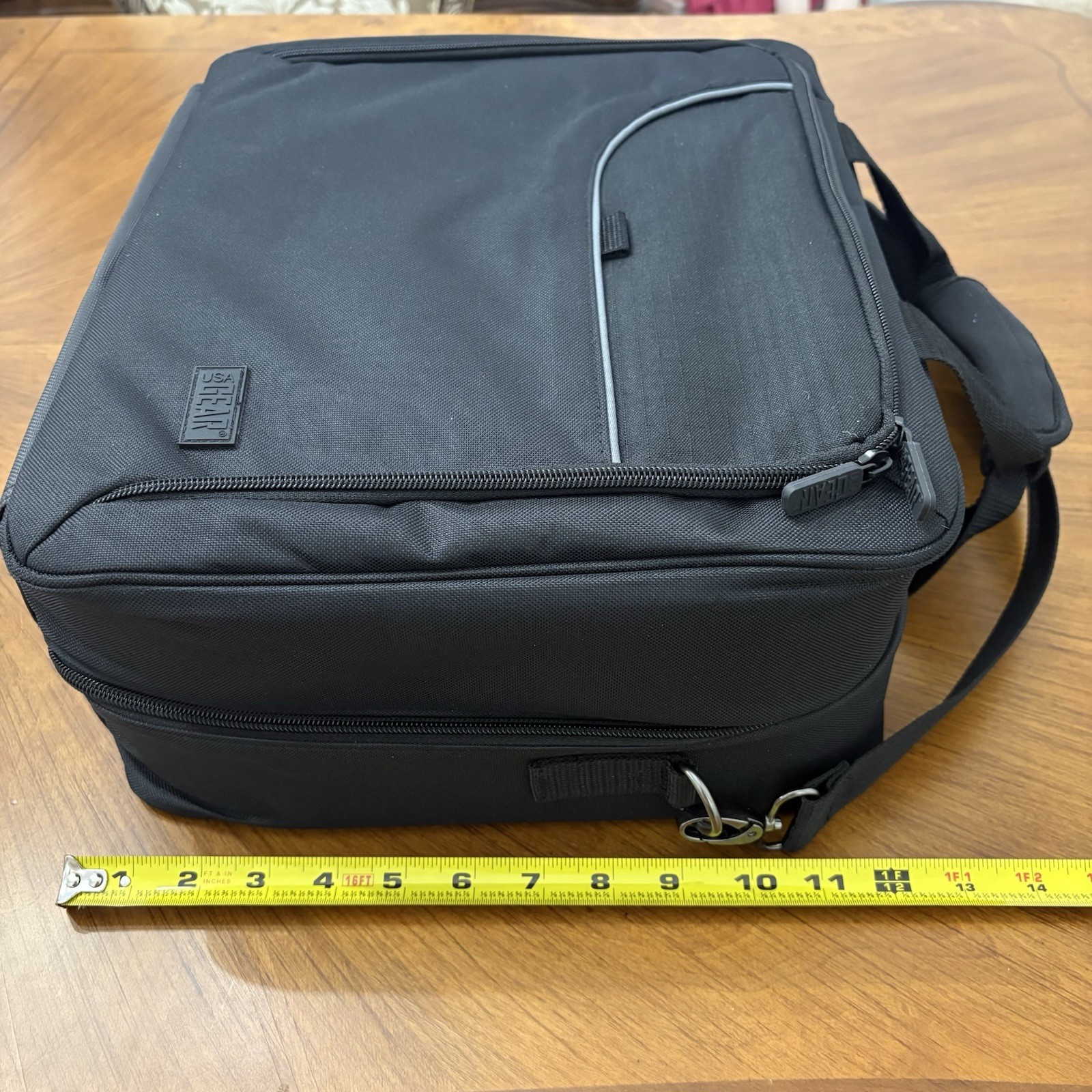 USA Gear Padded Electronic Camera Cards Game Console Configurable Carry Case