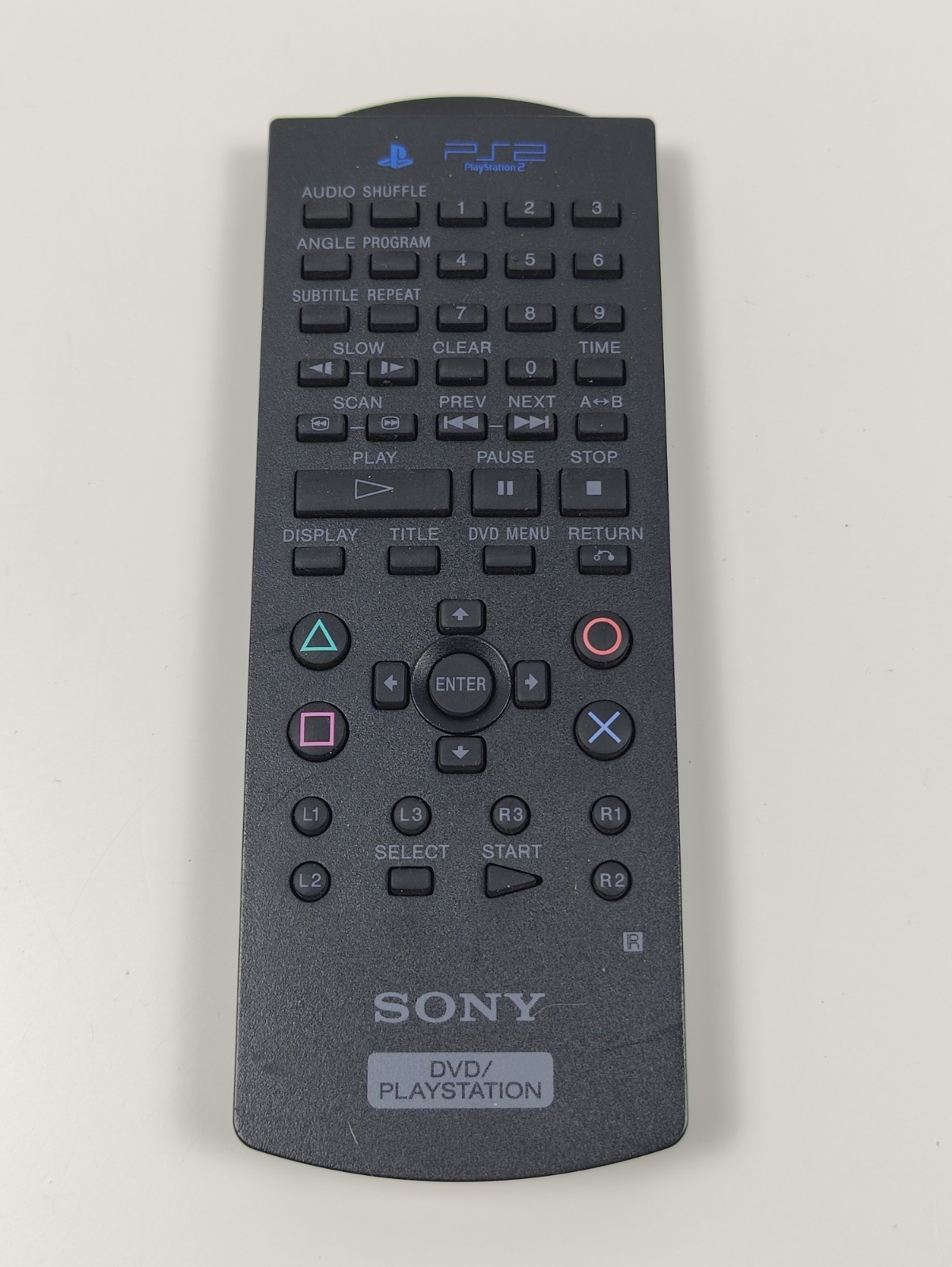 Sony PlayStation 2 PS2 DVD Remote Controller SCPH-10150 OEM TESTED New Batteries