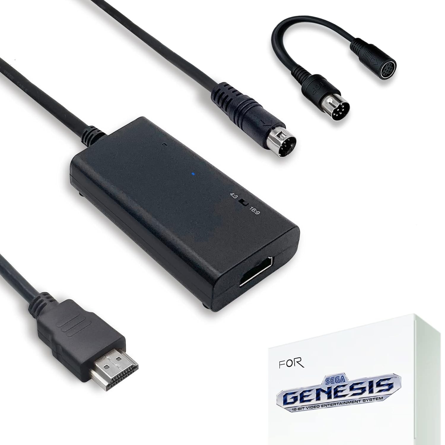Sega Genesis HDMI Cable for Model 1/2/3 & More