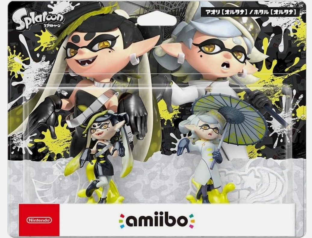 Nintendo amiibo Callie & Marie Alterna Set Splatoon Series 2 Japan New