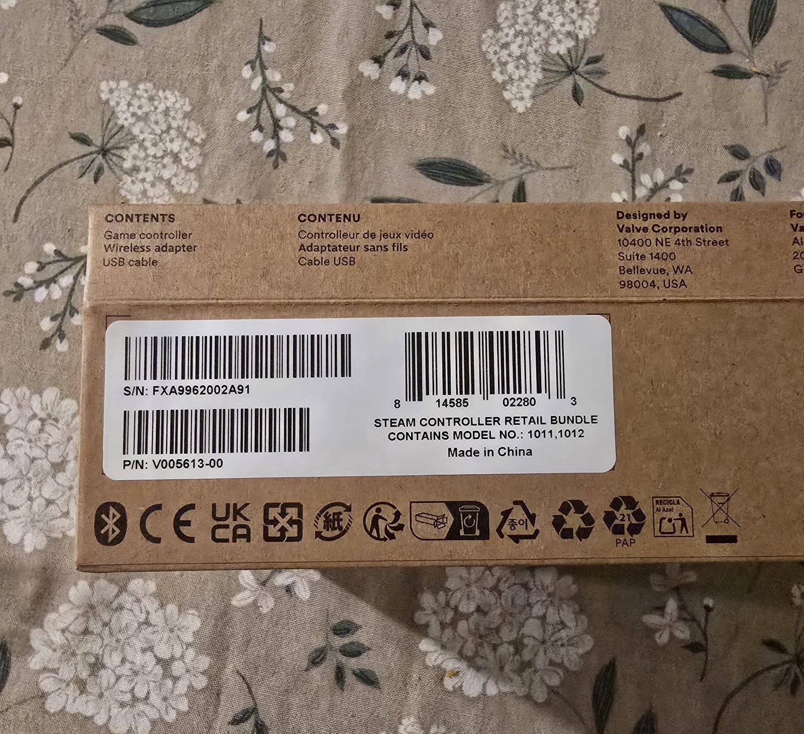 Valve Steam Controller 2026, Not Opened. Factory sealed, Brand New!