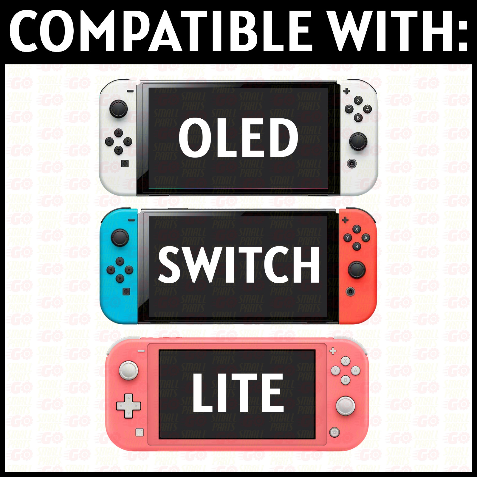 2x Joystick Cap For Nintendo Switch/Lite/OLED Black Silicone Joy Con Replacement