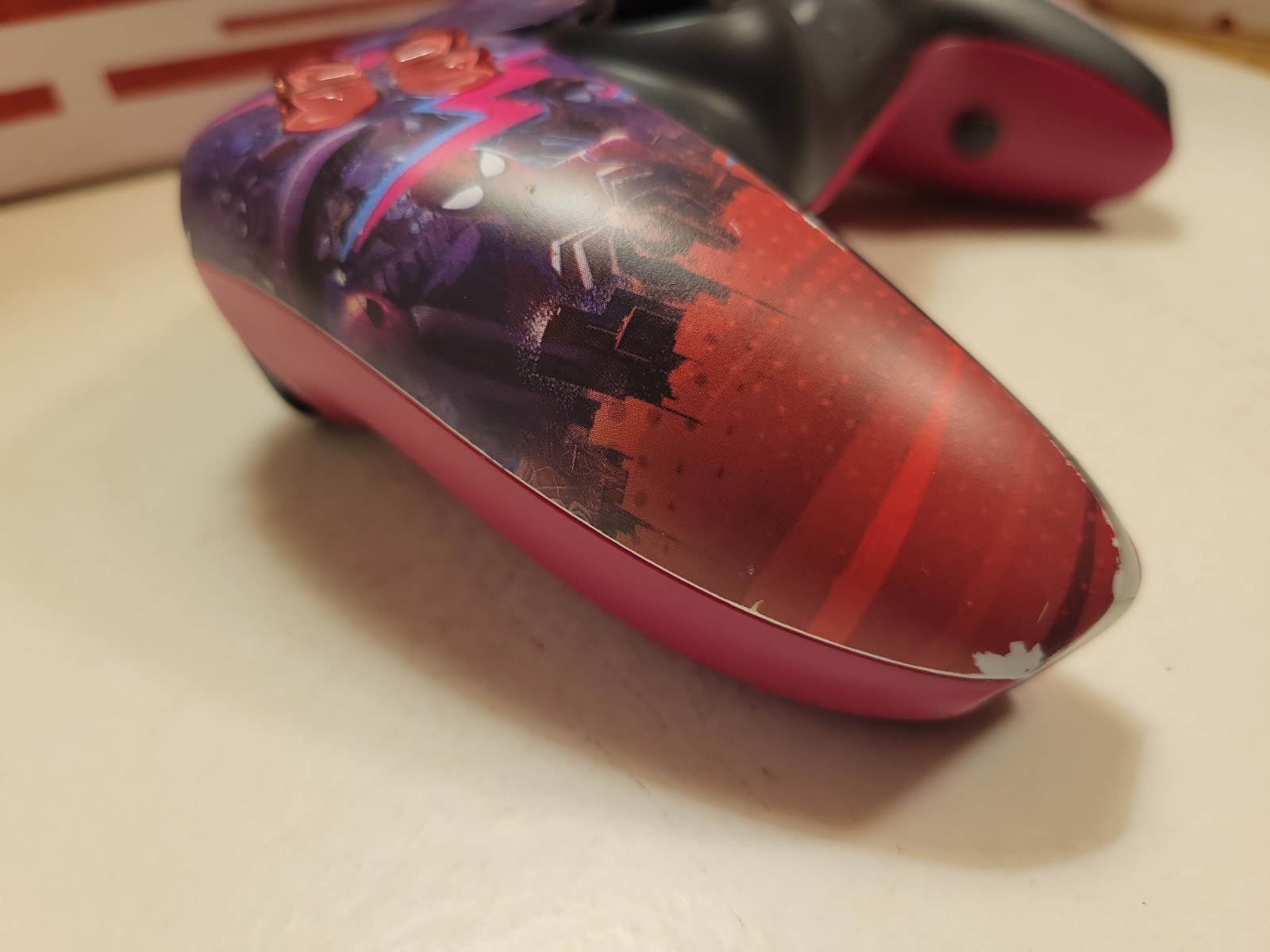 Custom Back Buttons Into The Spiderverse Ps5 Sony DualSense Controller