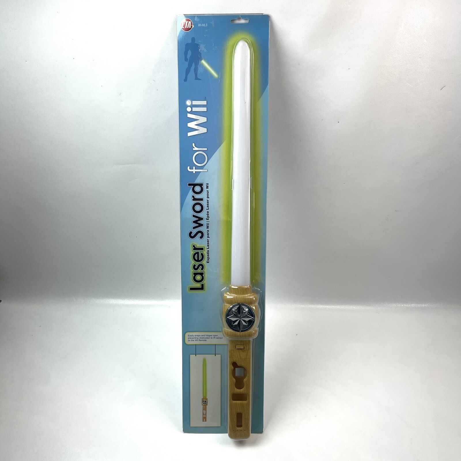 CTA Digital – Warrior Green PVC Laser Sword For Wii Games Accessory