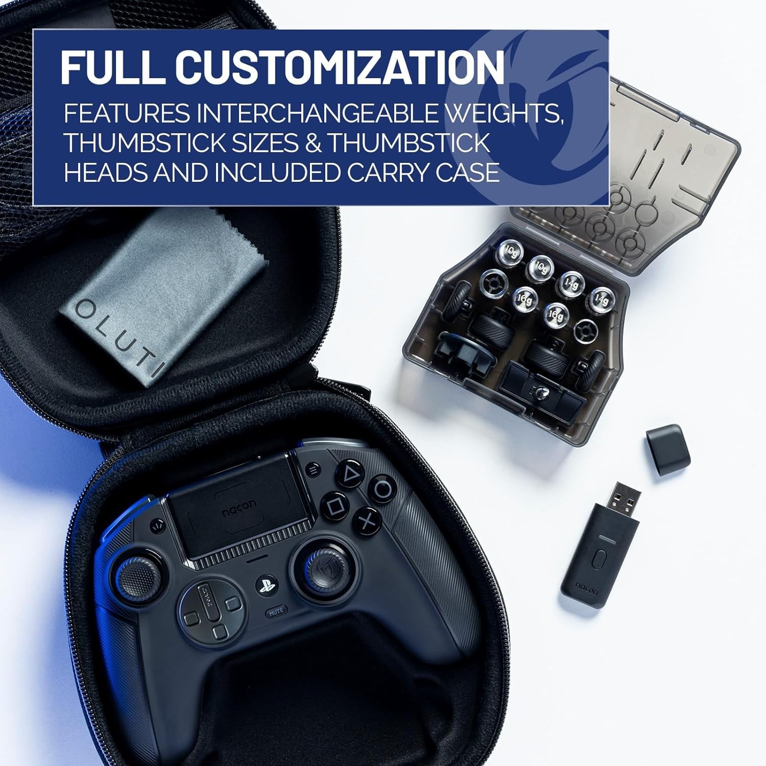 Nacon Revolution 5 Pro Wireless Controller for PS5, PS4 & PC – Arctic Camo™