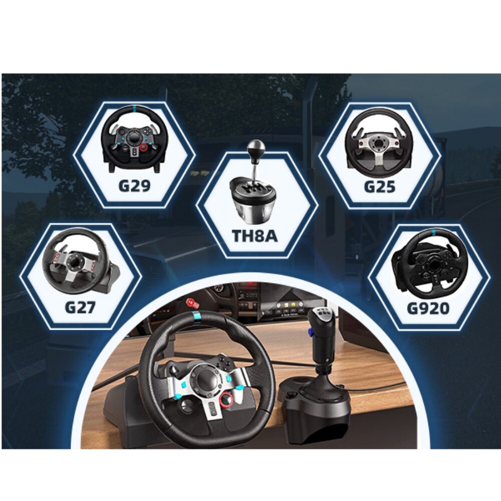 USB American Truck Simulator Shifter, Gearshift Knob for ATS & ETS2 Games