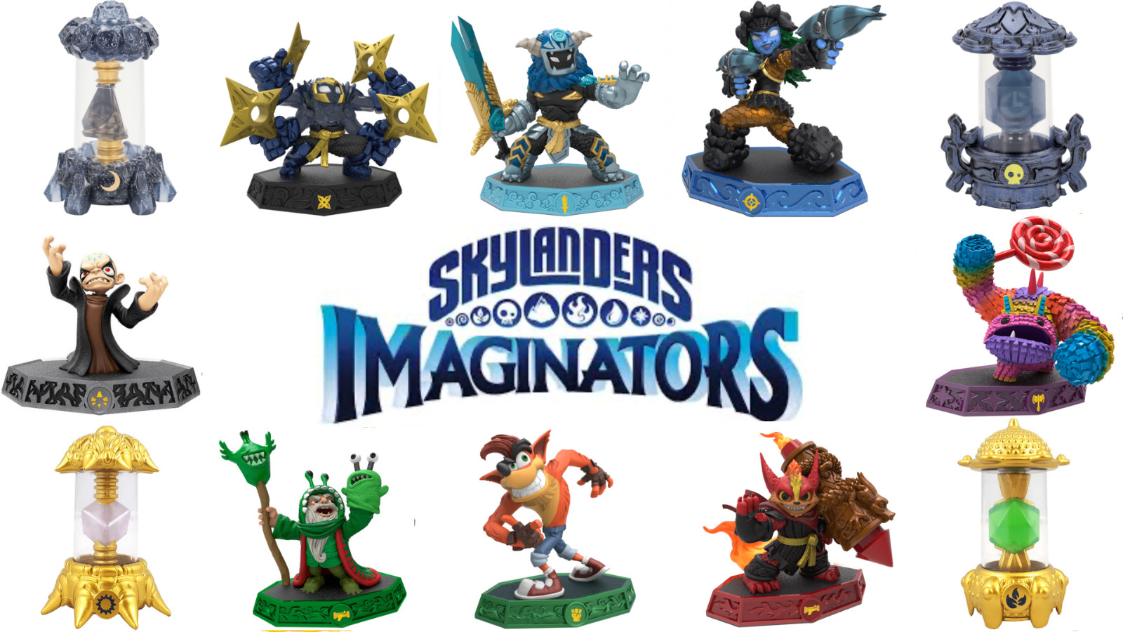 Skylander Imaginators Figures & Crystals Buy 3 Get 1 Free 🎮 Free Shipping 🎮