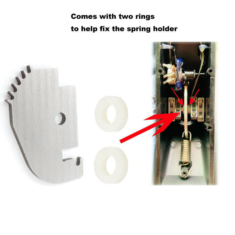 For Saitek Pro Flight Rudder Pedal Steel Alloy Spring Shooting Mount Holder Part