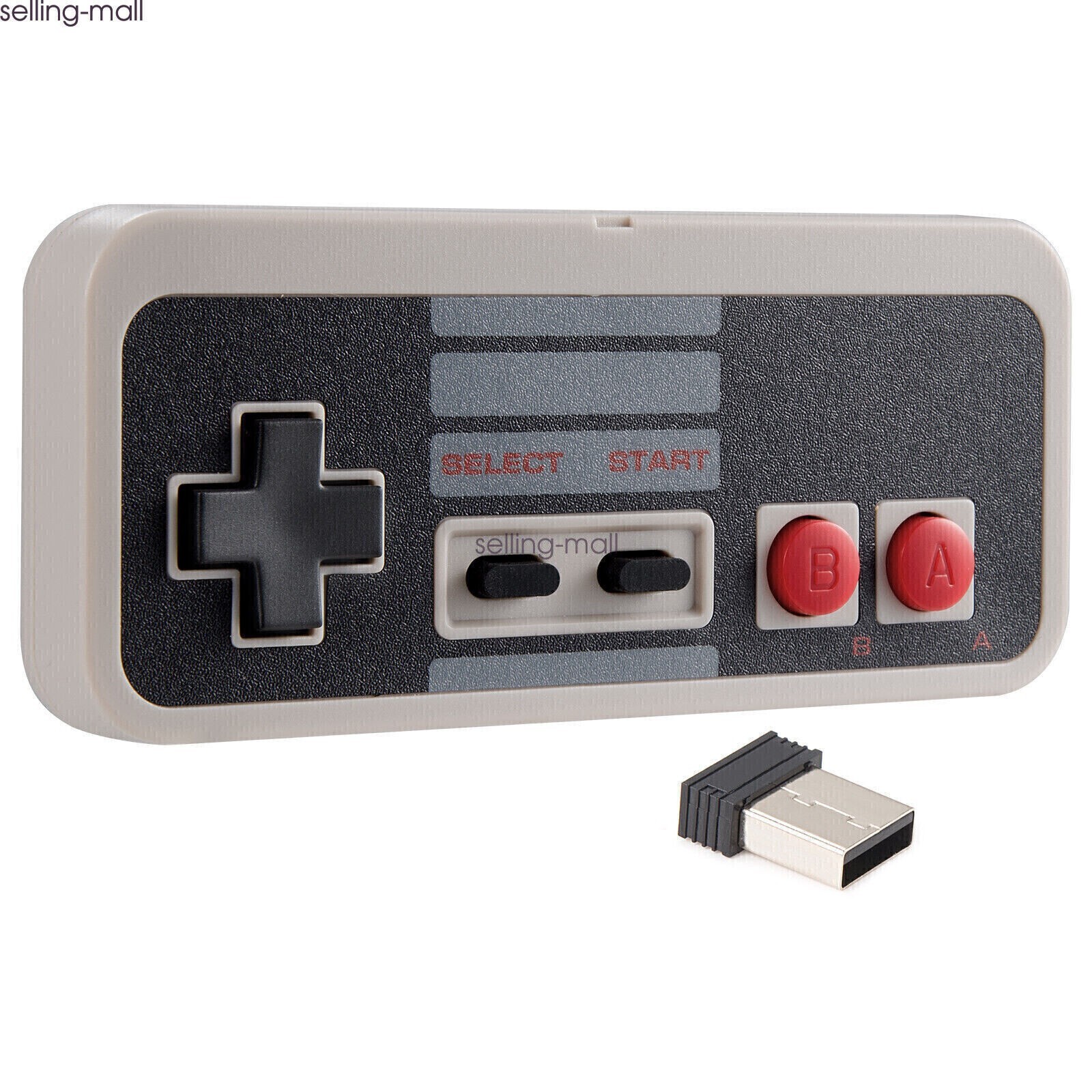 USB Wireless/Wired SNES/NES/N64 Controller for PC Mac Raspberry Pi Retropie