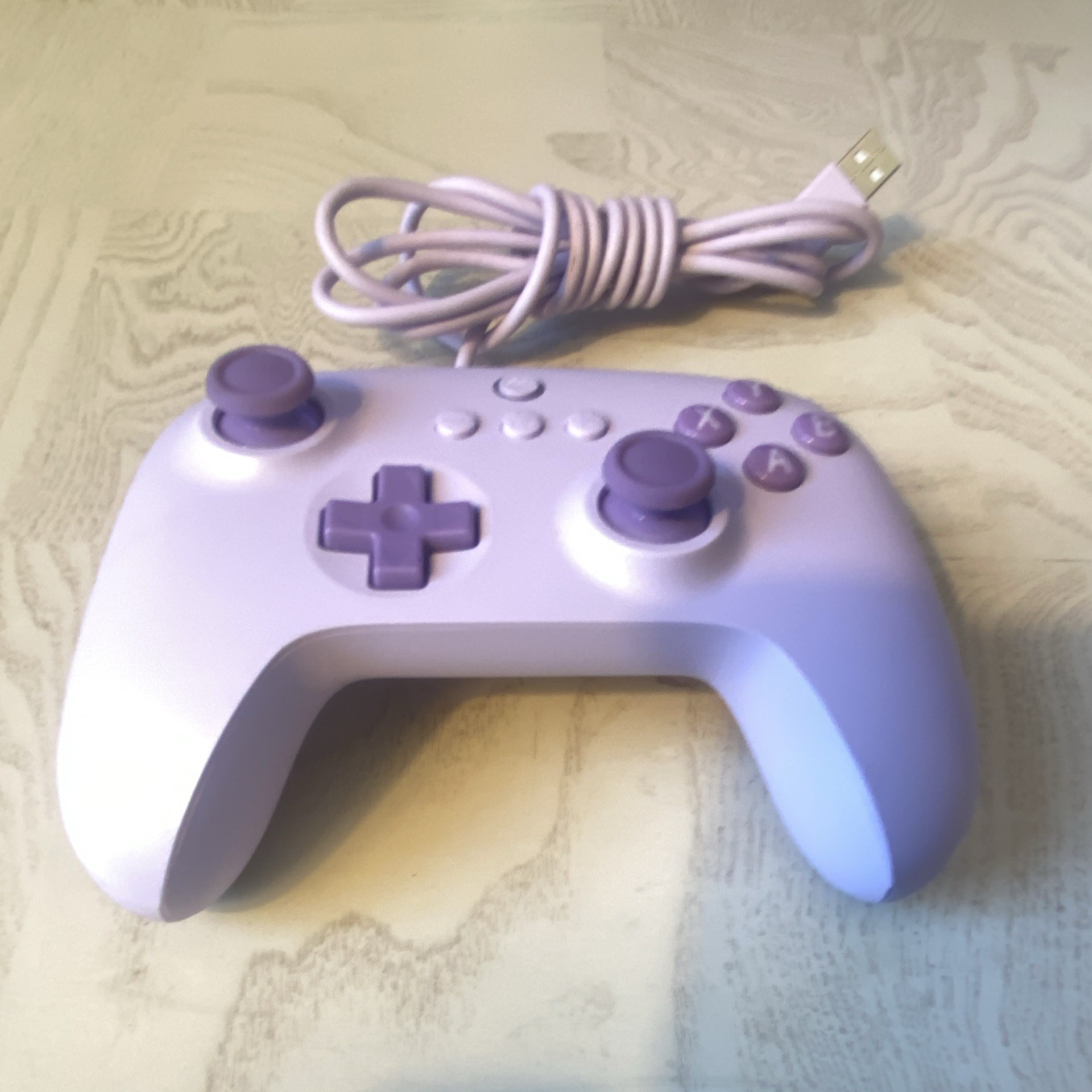 8BitDo Ultimate C Wired USB Controller, Programmable, Purple 9.8ft Switch/PC