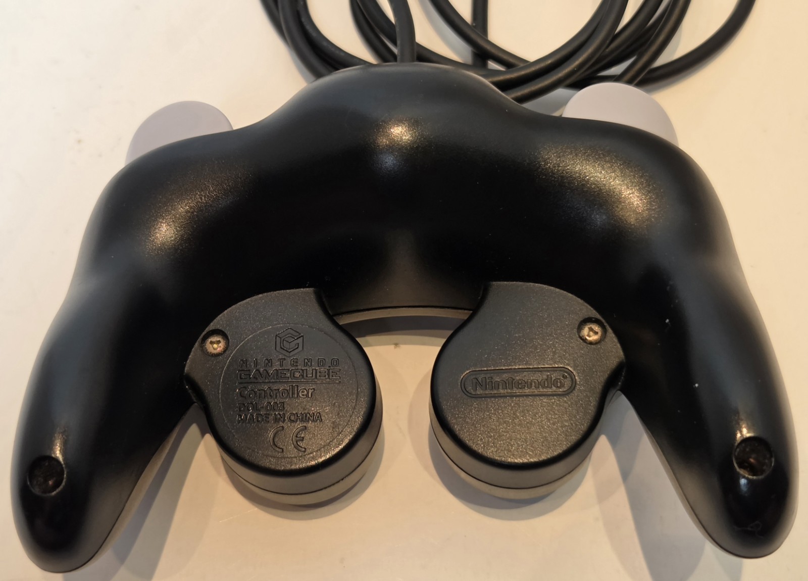 OEM Nintendo Gamecube Controller Jet Black DOL-003 TESTED WORKING